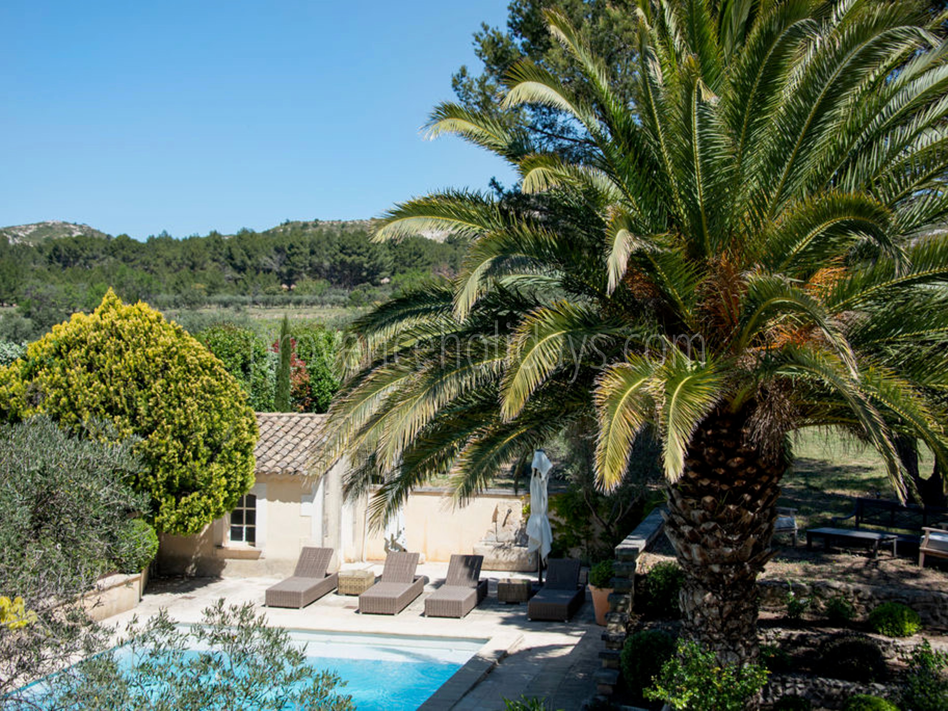 54 - Mas Mouriès: Villa: Pool