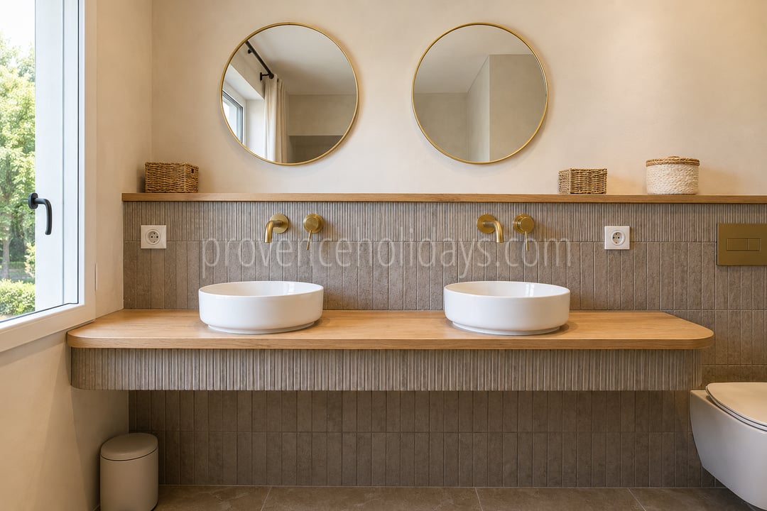 48 - Mas rénové à pied d\'Eygalières: Villa: Bathroom
