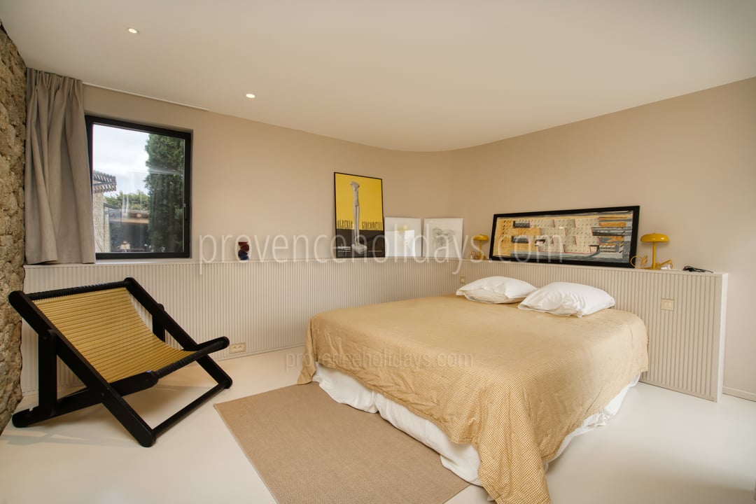 10 - Refuge d\'Azur: Villa: Bedroom
