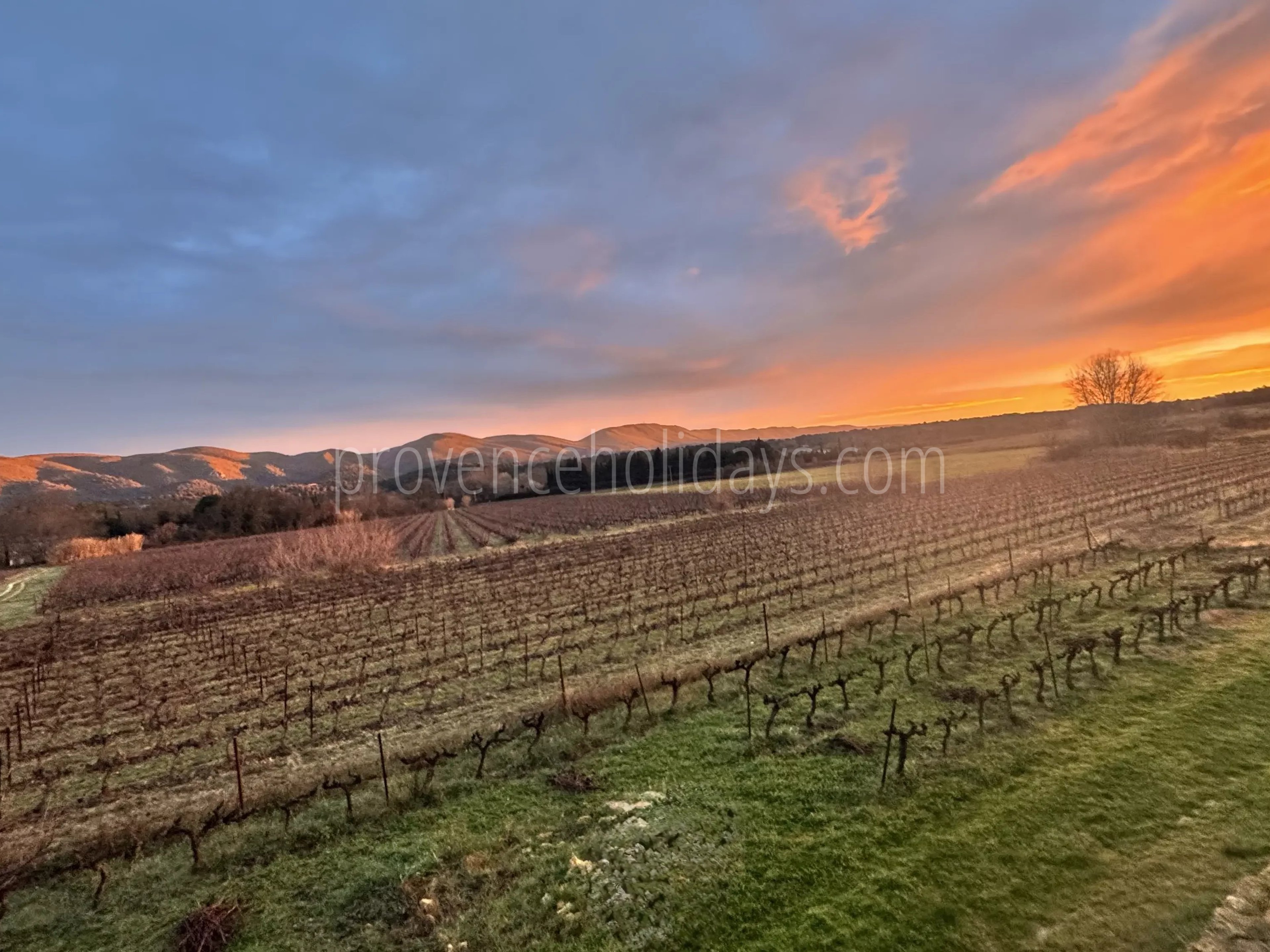 23 - FOR SALE – Charming property with a pool in Vaugines, near Lourmarin – panoramic view of the Luberon.: Villa: Exterior