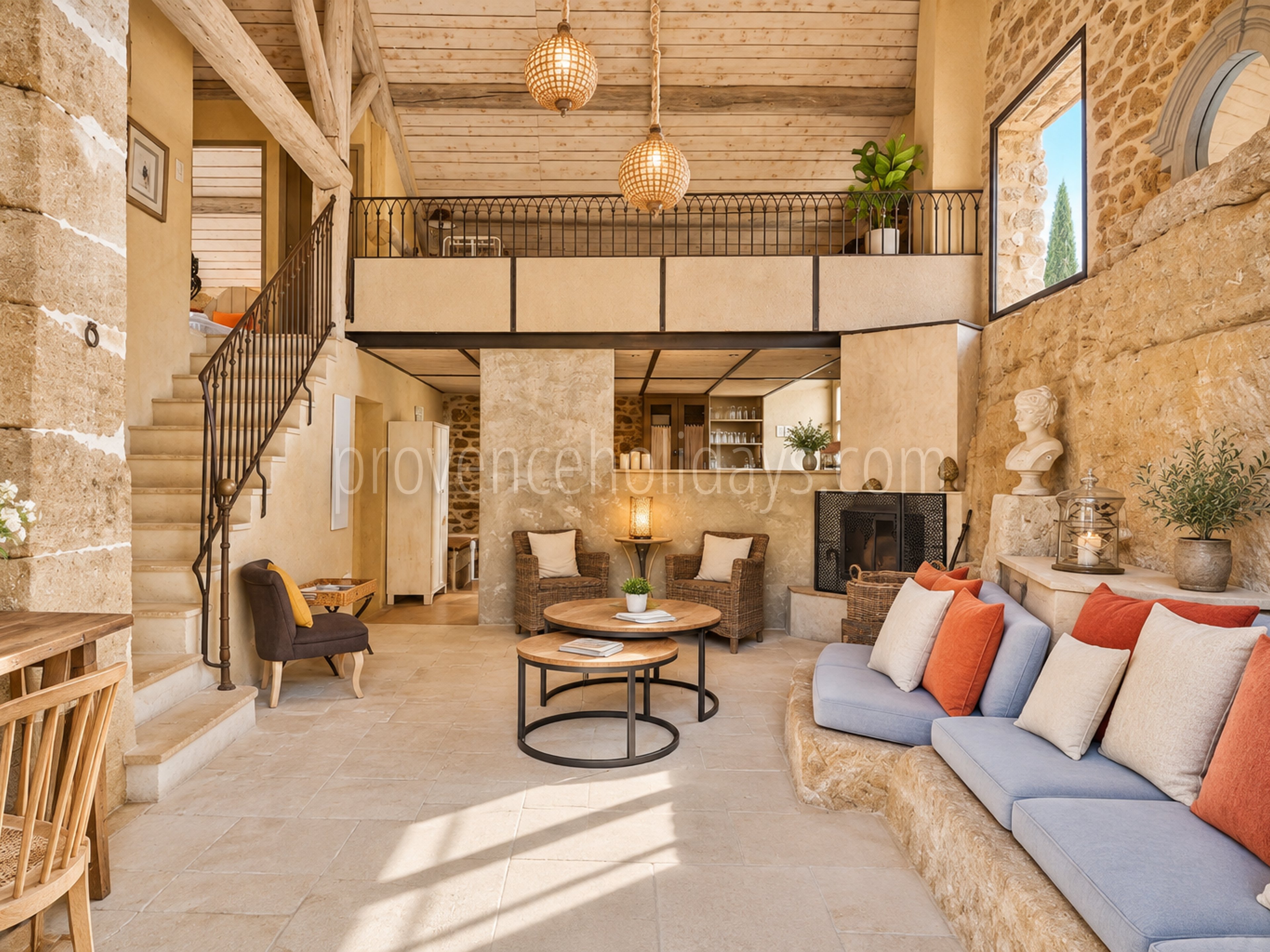 12 - Mas de Beaumes: Villa: Interior