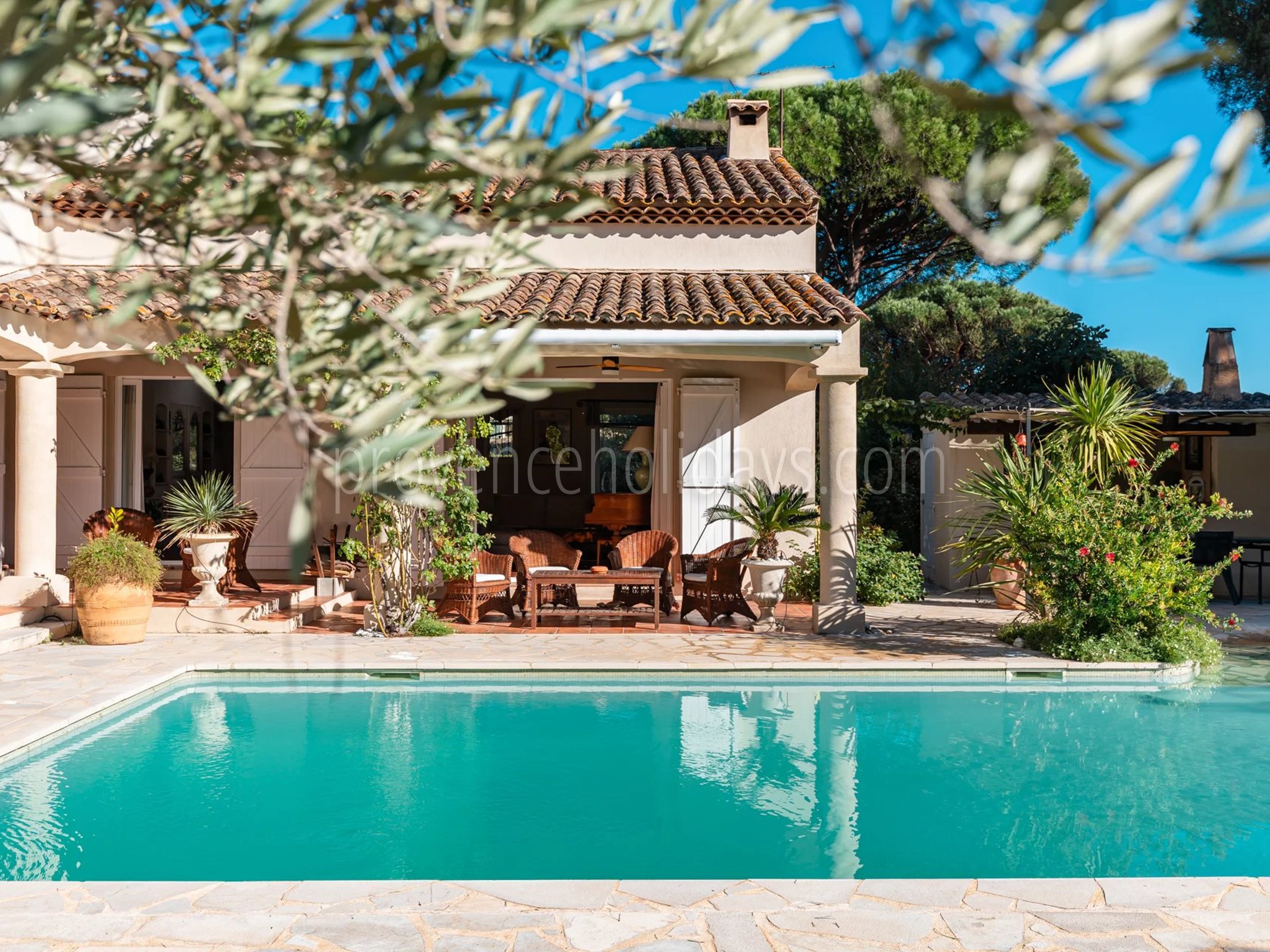 26 - Villa avec maison d’invités à Grimaud: Villa: Pool