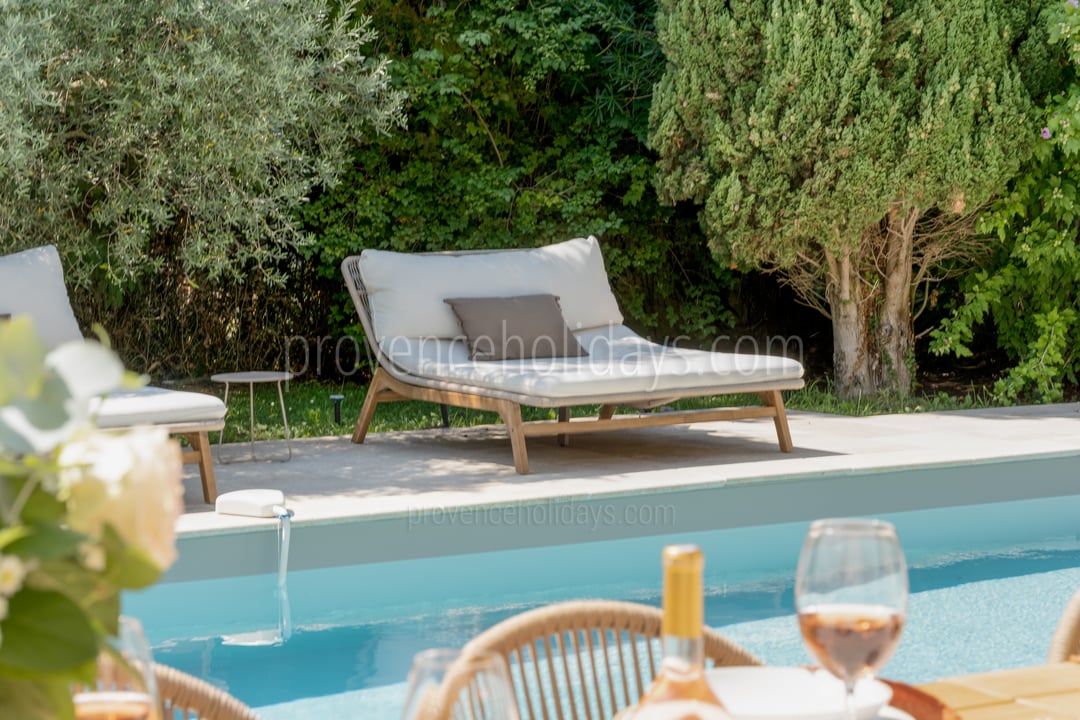 17 - Le Mas des Figues: Villa: Pool