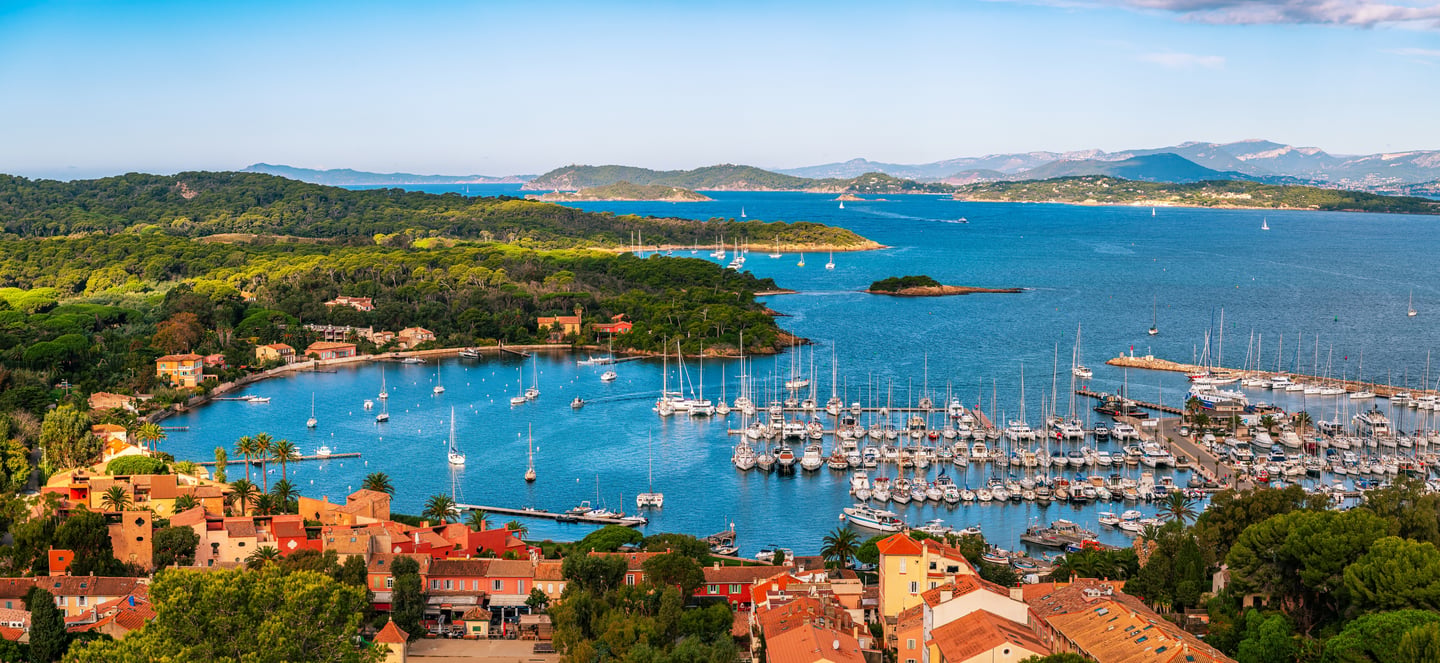 Porquerolles port