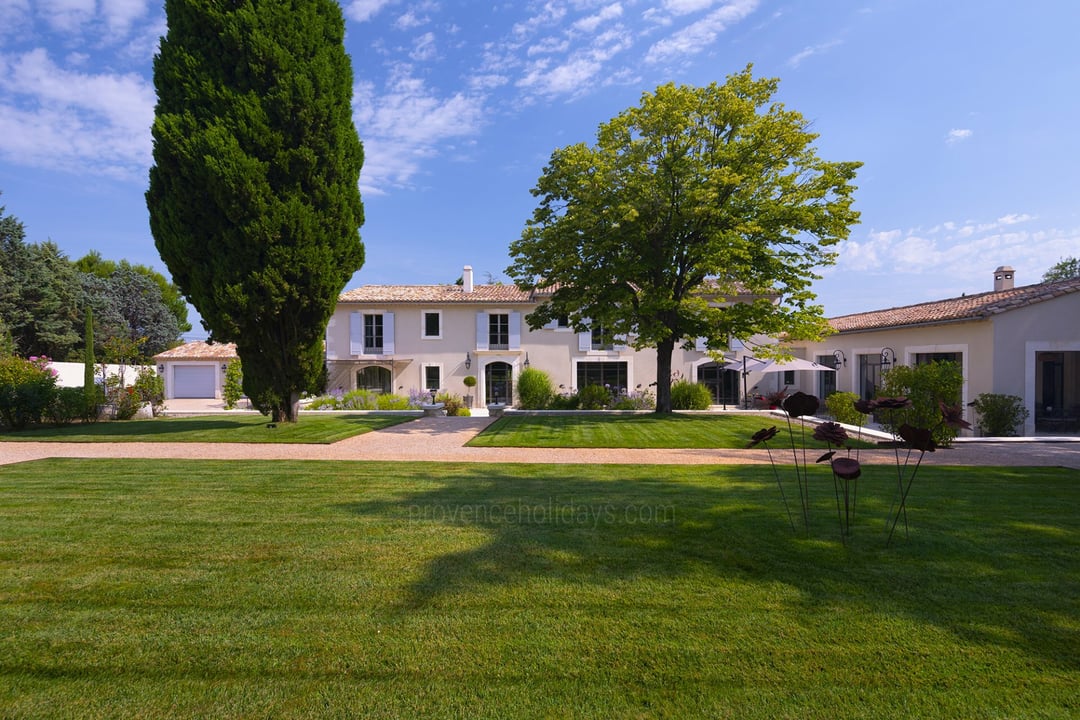 Mas climatisé avec piscine privée à Saint-Rémy-de-Provence