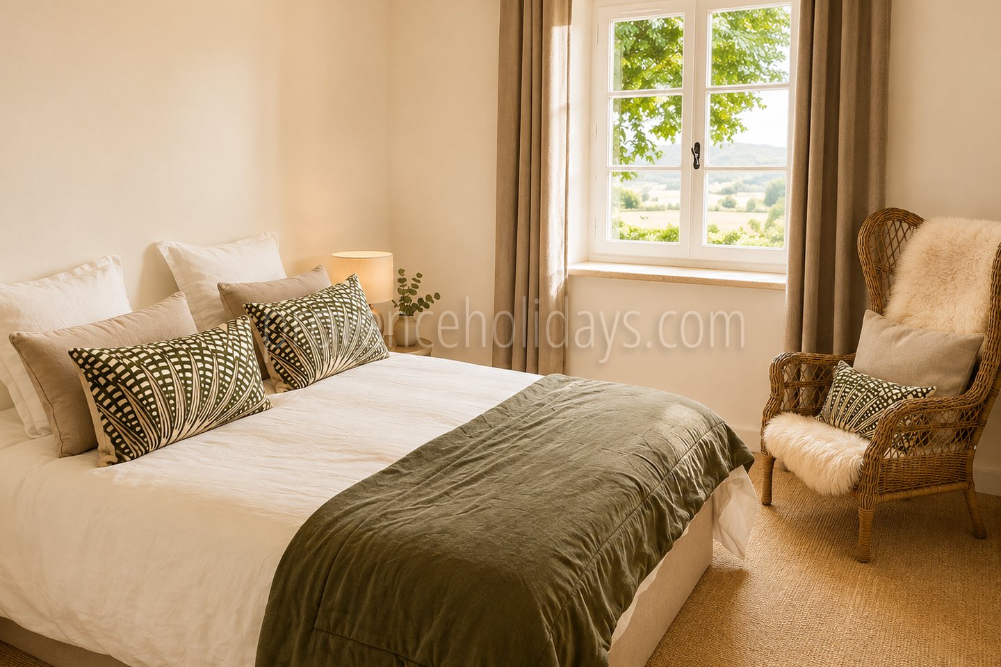 26 - Einzigartiges, renoviertes Bauernhaus aus Stein: Villa: Bedroom