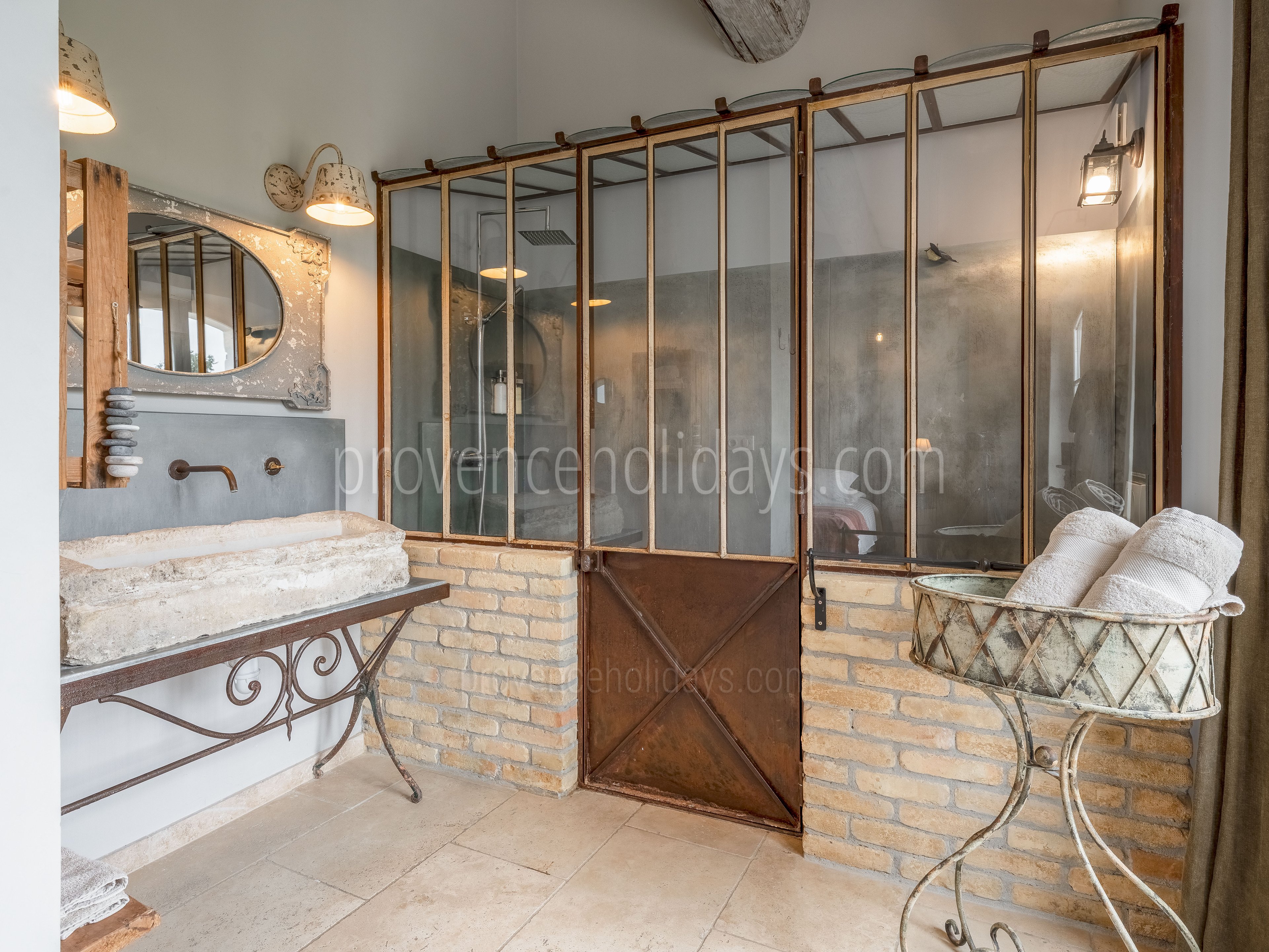 55 - Mas des Vignes: Villa: Bathroom