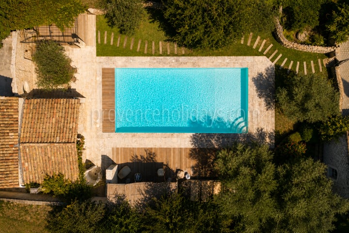 56 - Mas rénové à pied d\'Eygalières: Villa: Pool