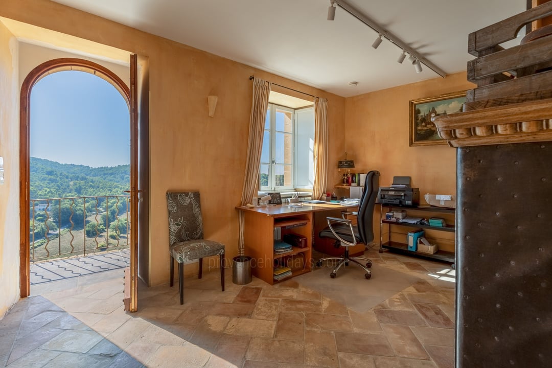 19 - Château de la Roque: Villa: Interior