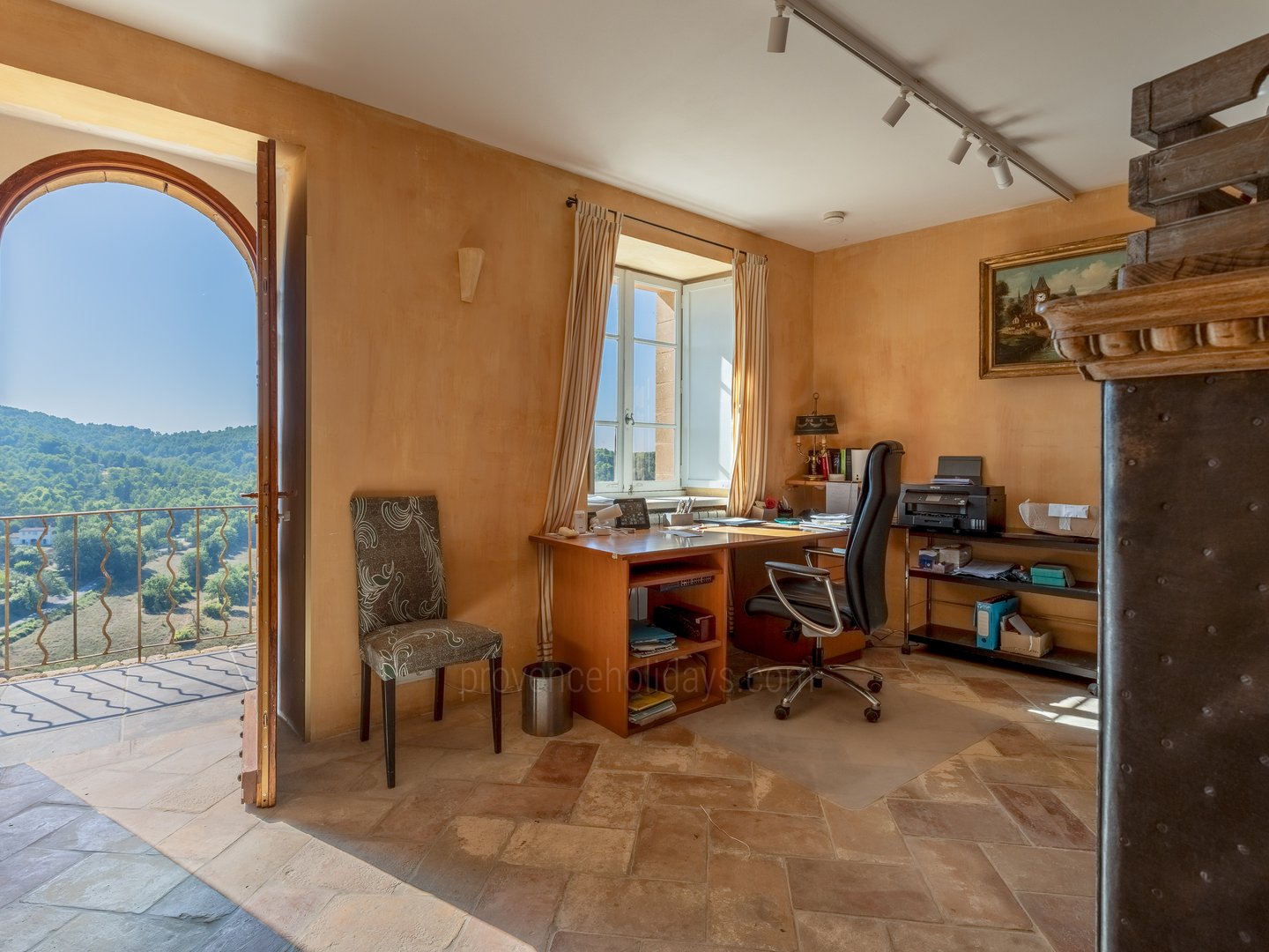 19 - Château de la Roque: Villa: Interior