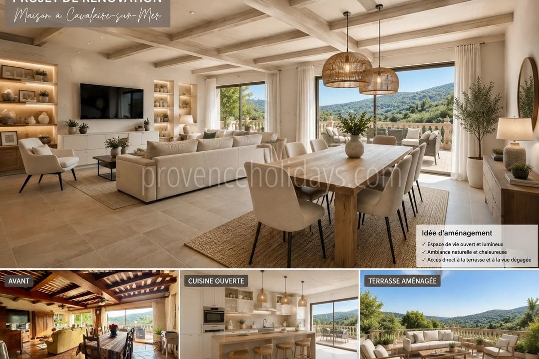 40 - Character house in Cavalaire-sur-Mer: Villa: Interior