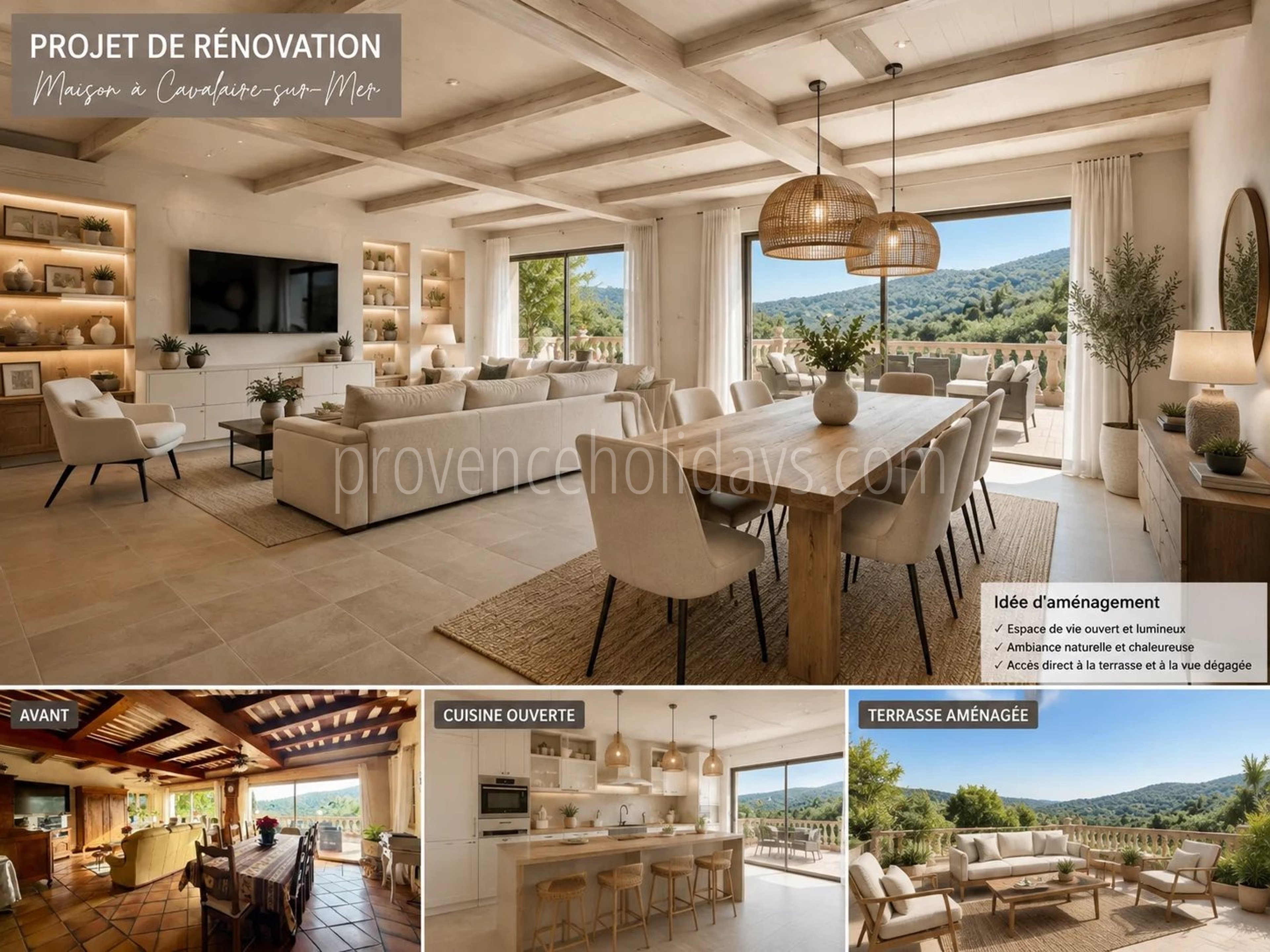 40 - Character house in Cavalaire-sur-Mer: Villa: Interior