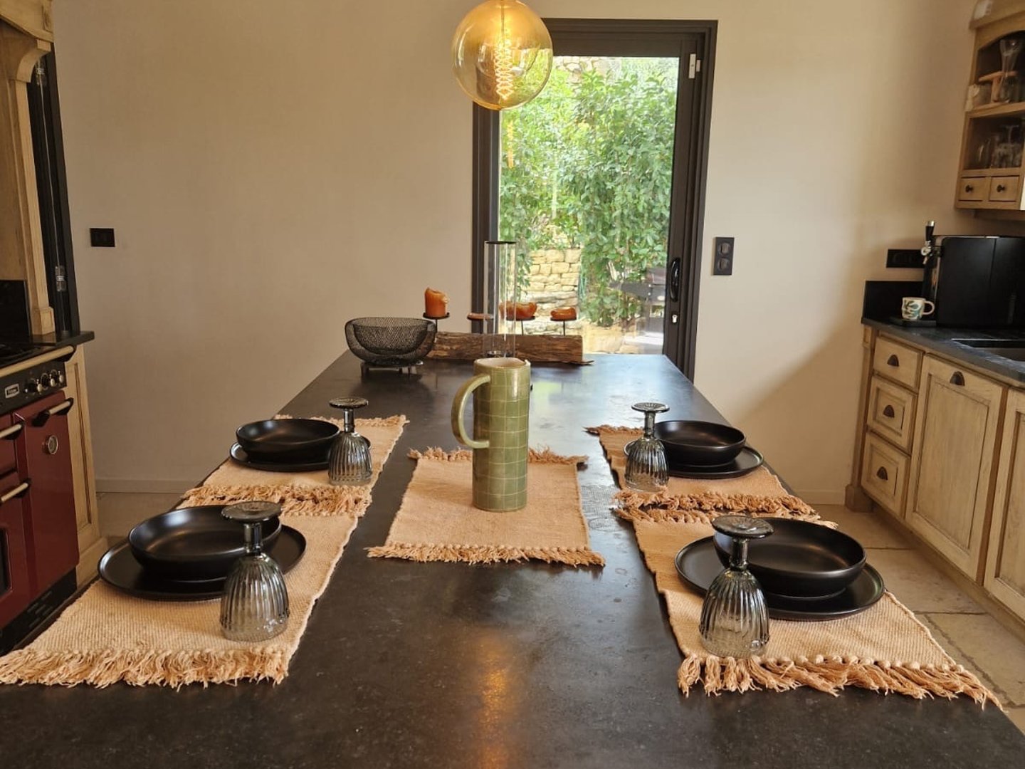 43 - La Roque sur Pernes: Villa: Interior - Kitchen - Main House