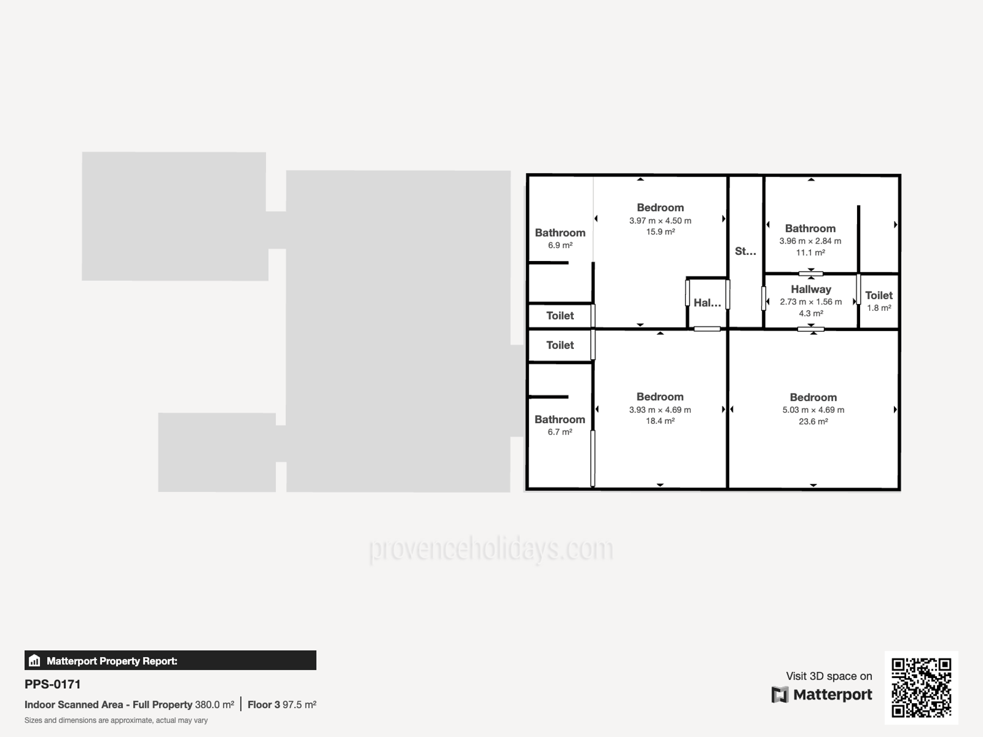 7 - Mas des Pommiers: Villa: Plan