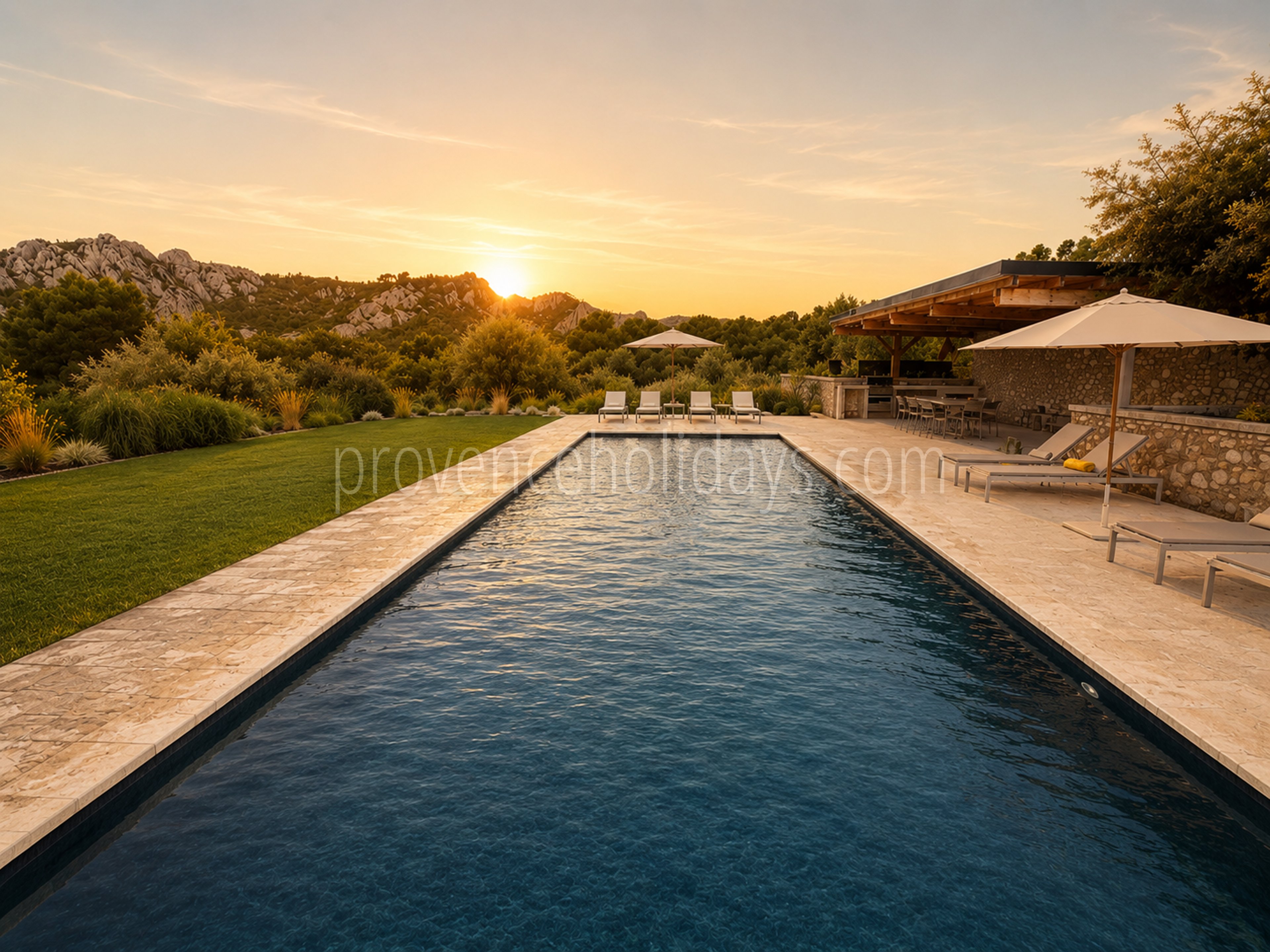 57 - Le Loup des Alpilles: Villa: Pool