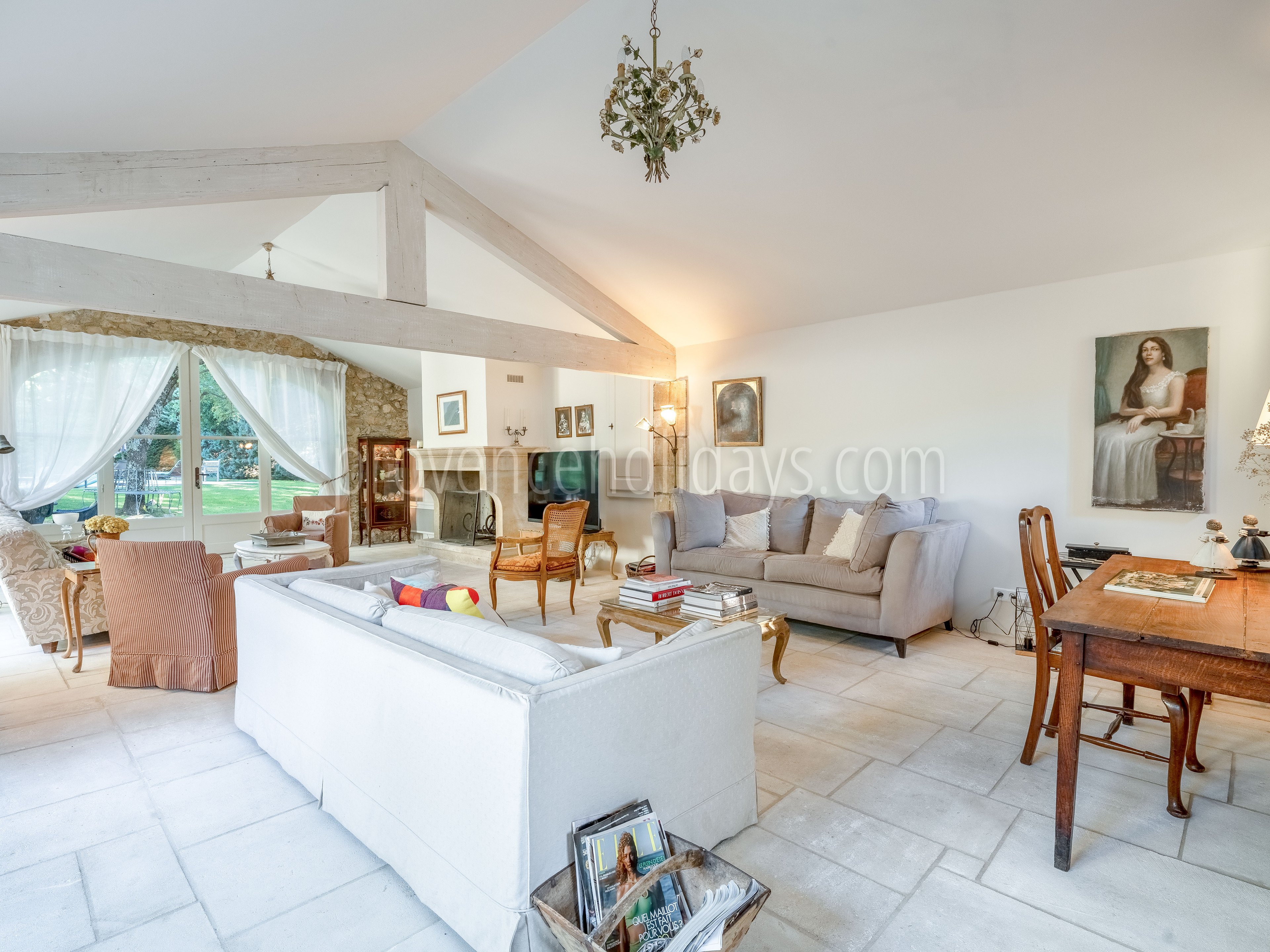 25 - Mas de Saint-Hilaire: Villa: Interior