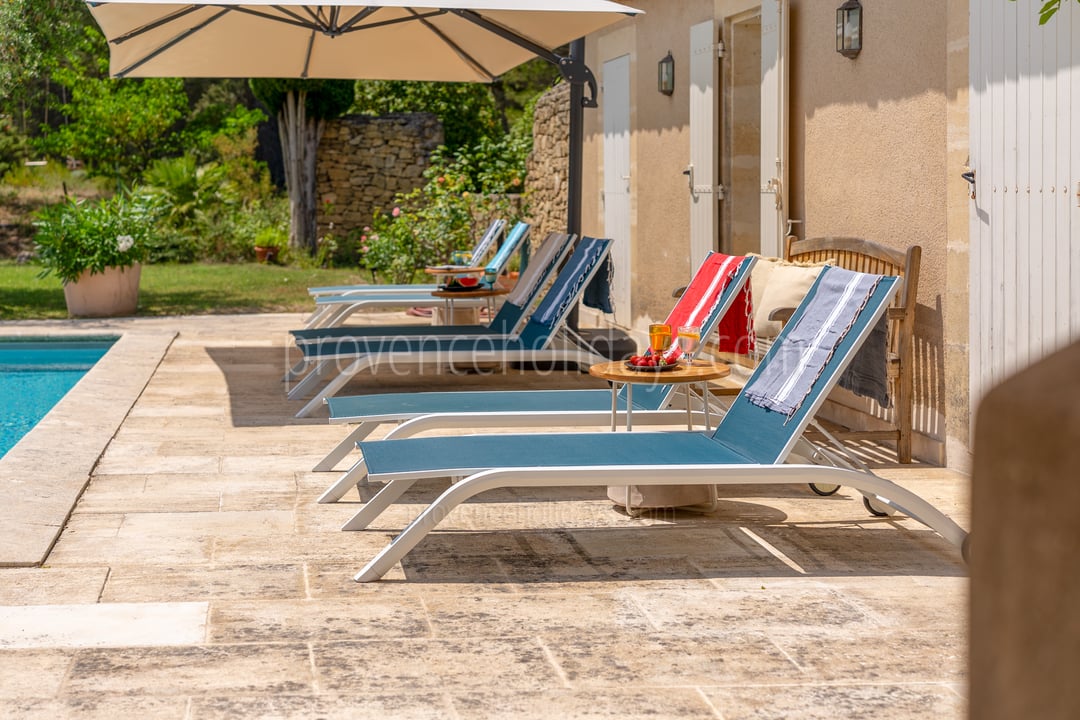 10 - Mas des Trois Cyprès: Villa: Pool
