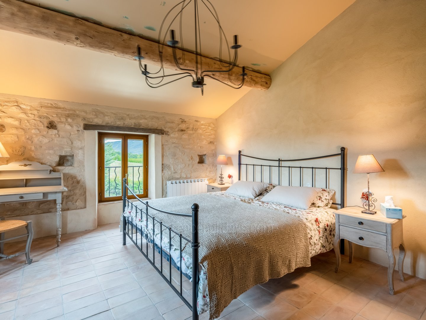 25 - Mas Cerisiers: Villa: Bedroom