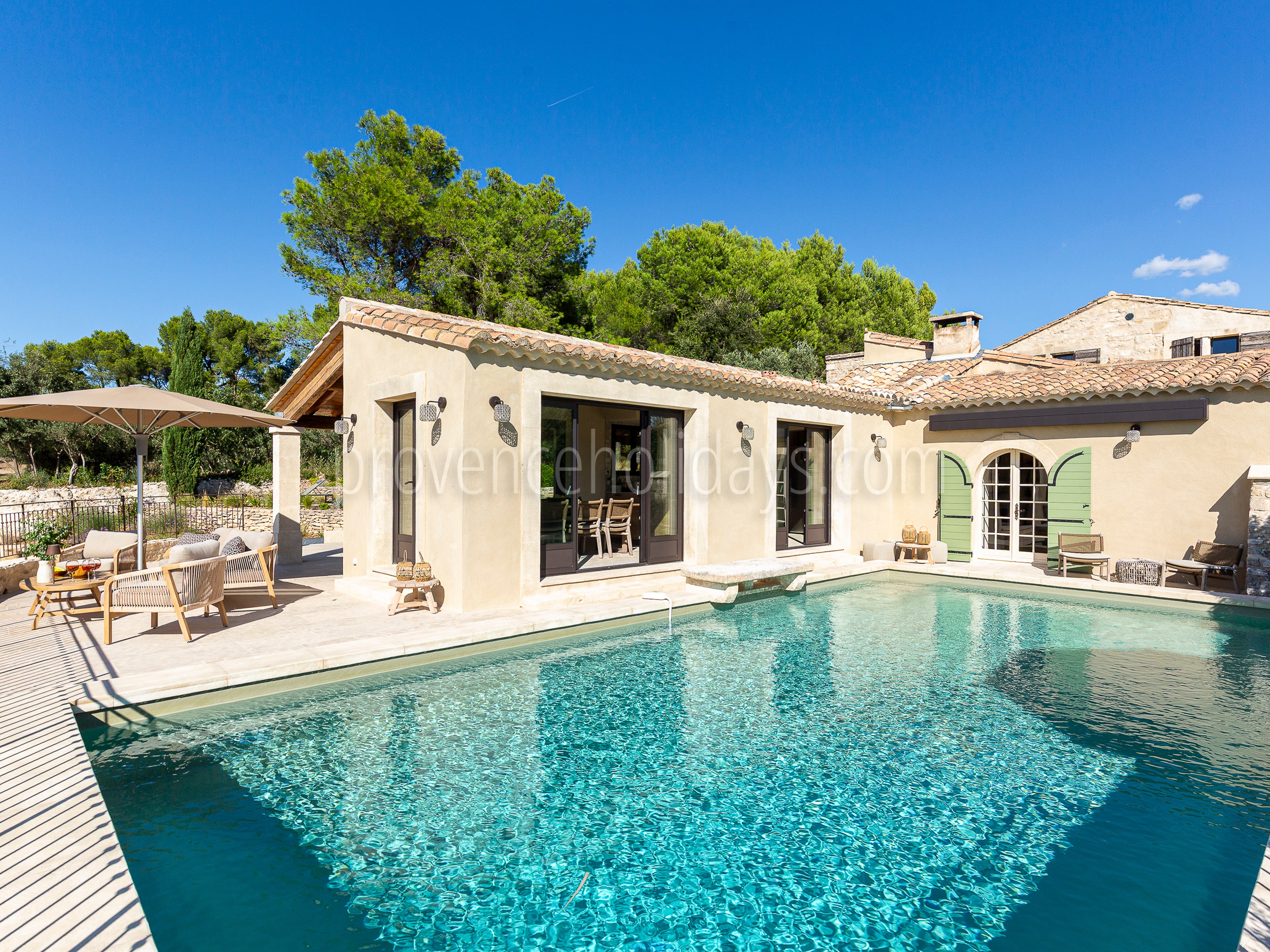 0 - Le Mas de la Terre Rouge: Villa: Pool