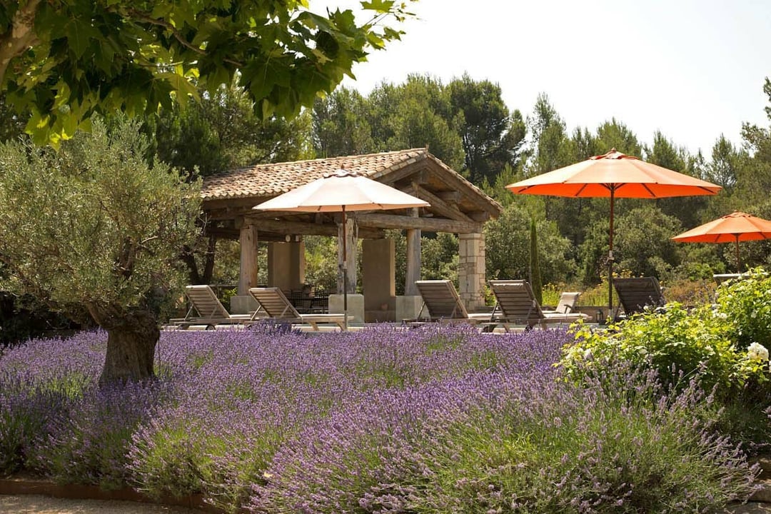 Farmhouse, bedrooms with air Conditioning in Eygalières 5 - Le Mas des Lavandes: Villa: Exterior