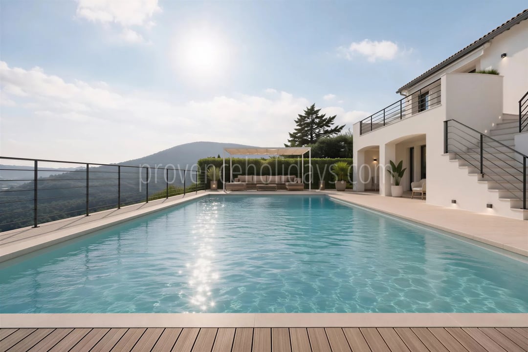 7 - Provençaalse villa in Cavalaire-sur-Mer: Villa: Pool