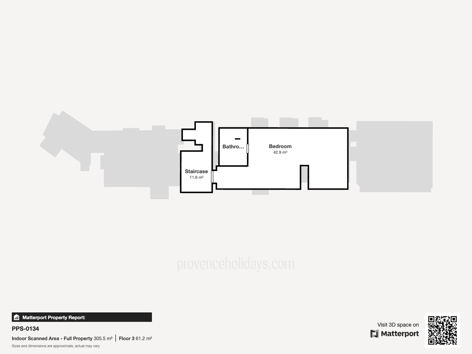 82 - Château de la Roque: Villa: Plan