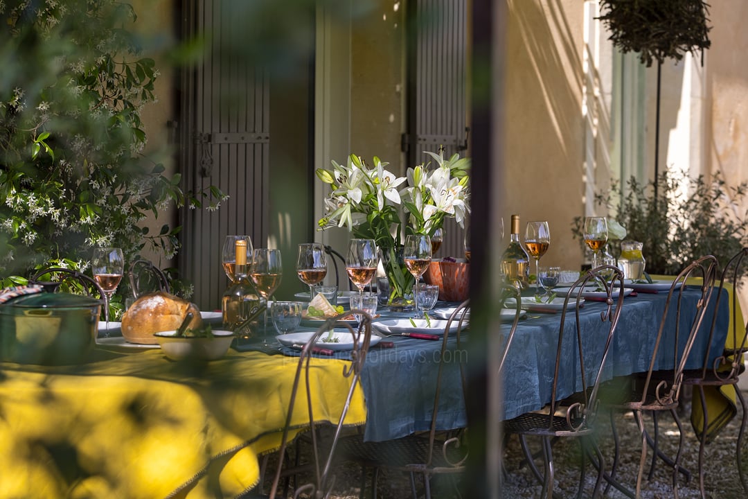 Charming Provencal Bastide with ja acuzzi in the Luberon 4 - Bastide du Vieux Platane: Villa: Exterior