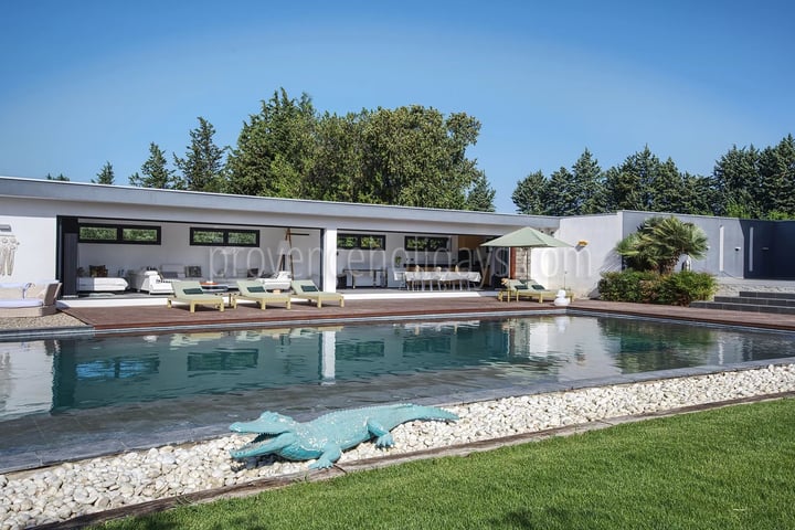 4 - Maison avec pool house à Eyguières: Villa: Exterior