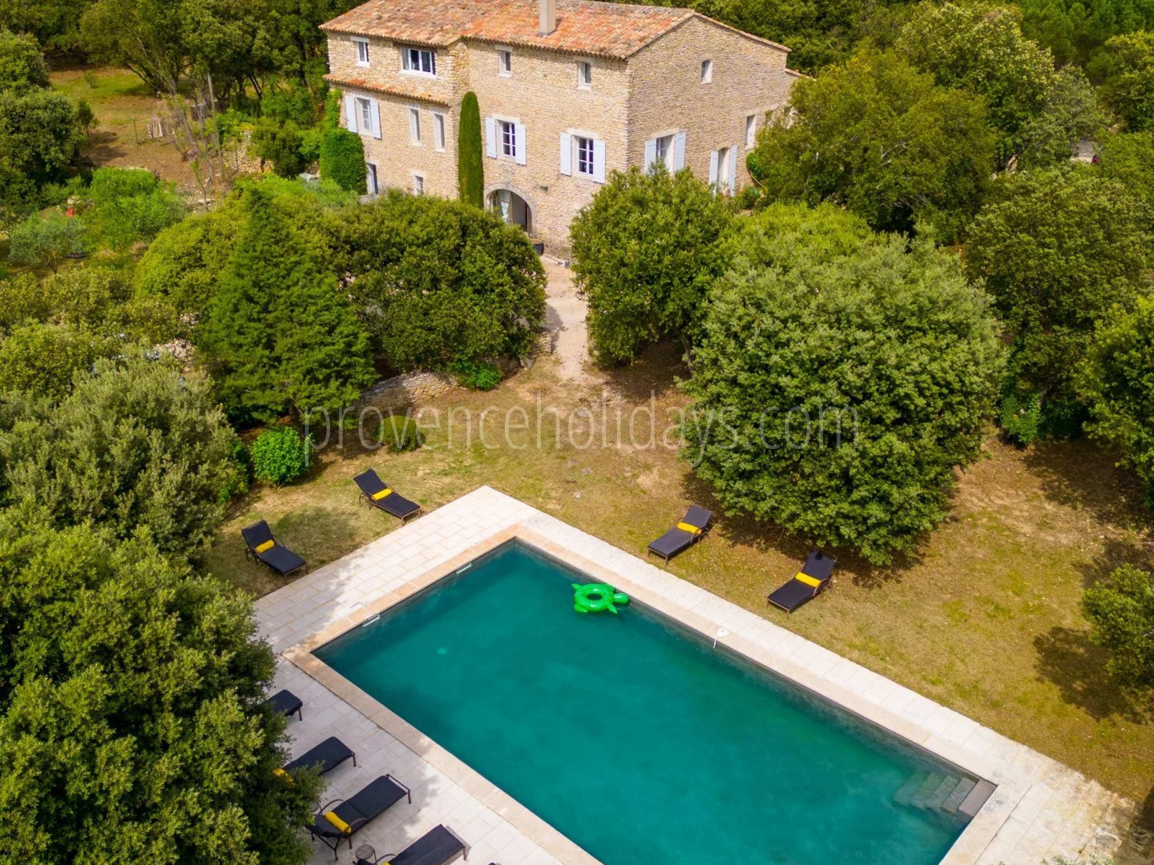 1 - Stone bastide with pool in Bonnieux: Villa: Pool