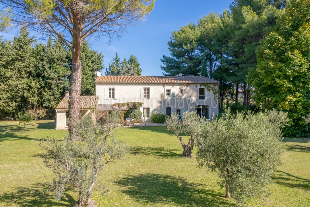 Maison de vacances avec piscine à Maussane-les-Alpilles