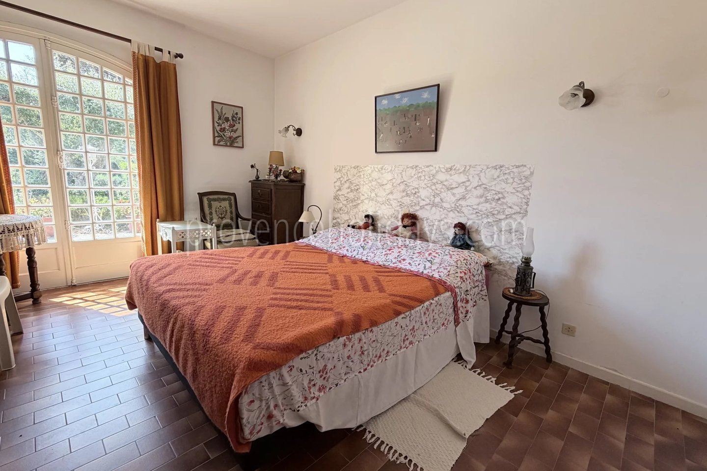 19 - Character bastide in Grimaud: Villa: Bedroom