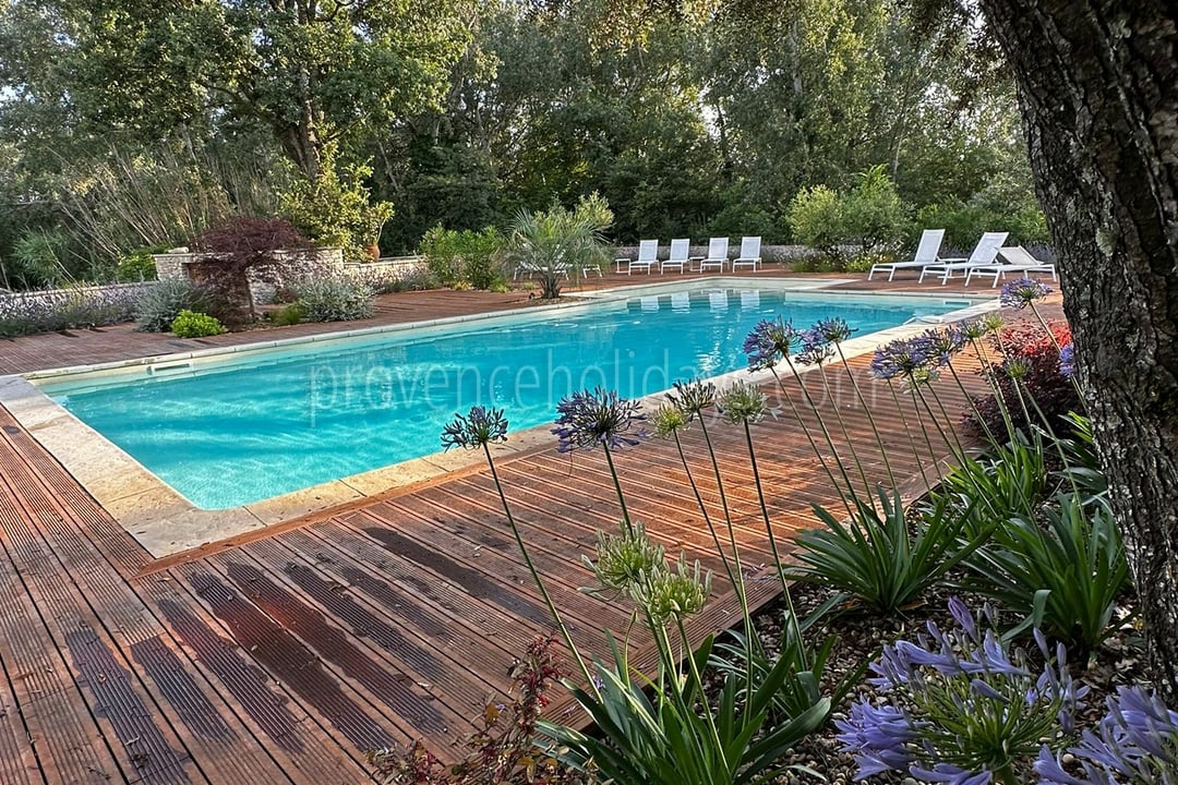 12 - Mas du Carlet: Villa: Pool