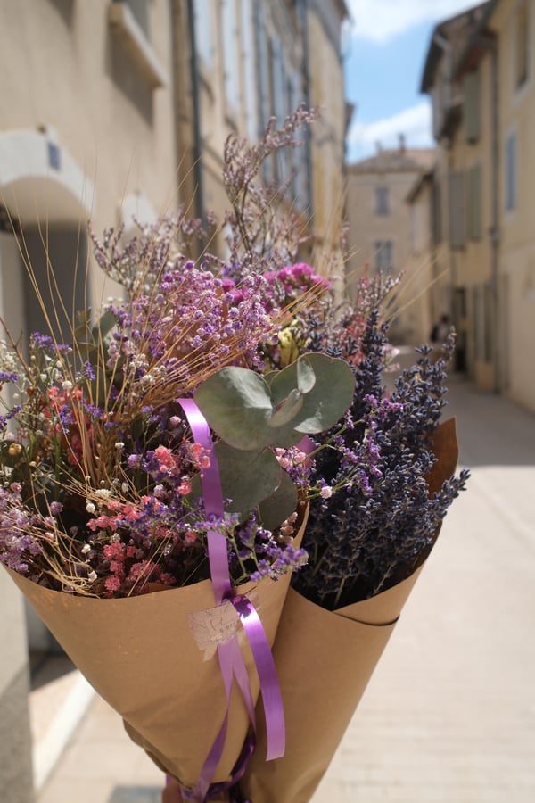 lavender bunch of flowers