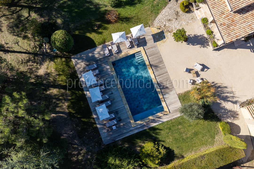 -1 - Villa Serenité du Luberon: Villa: Pool