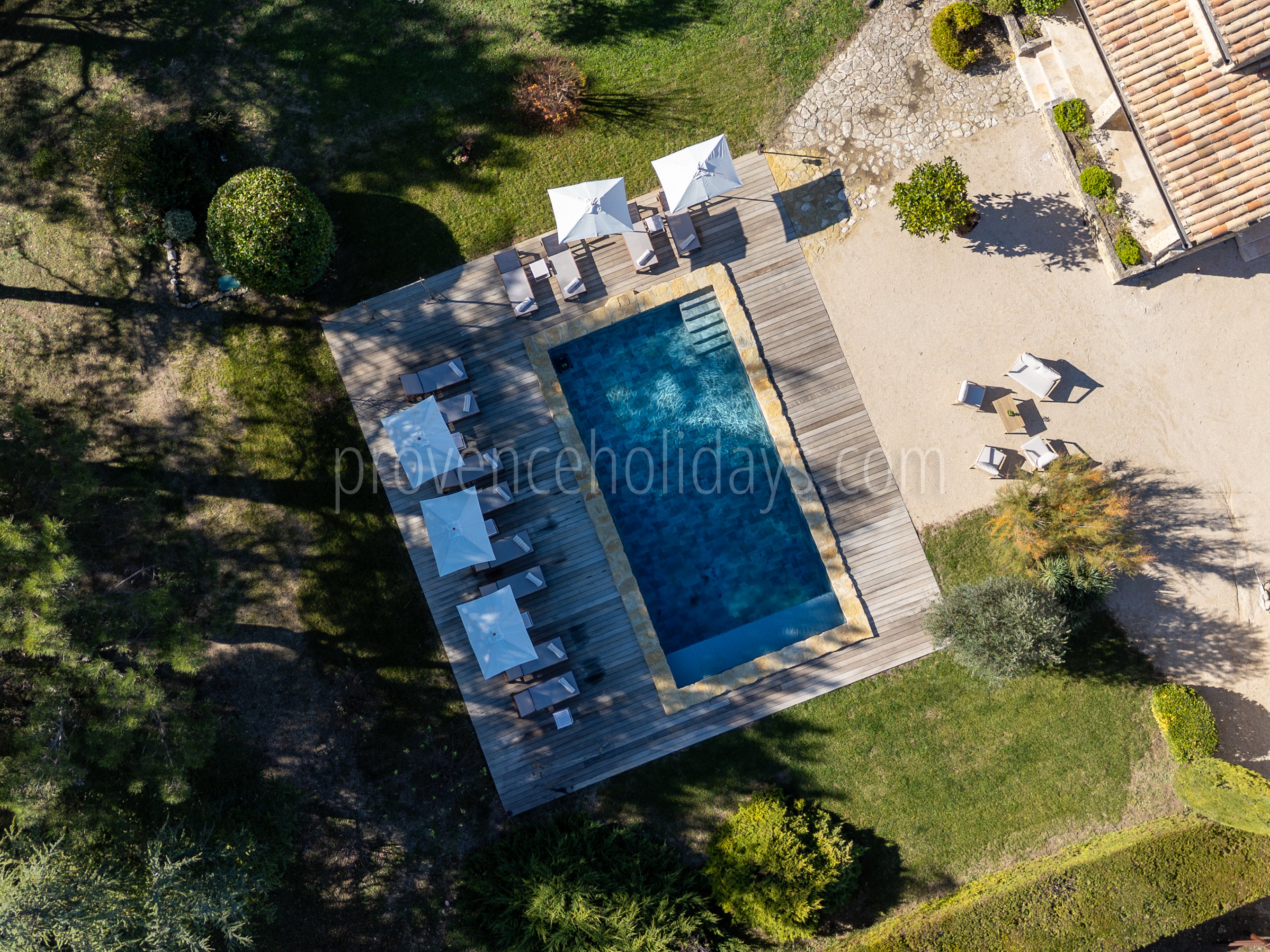 -1 - Villa Serenité du Luberon: Villa: Pool