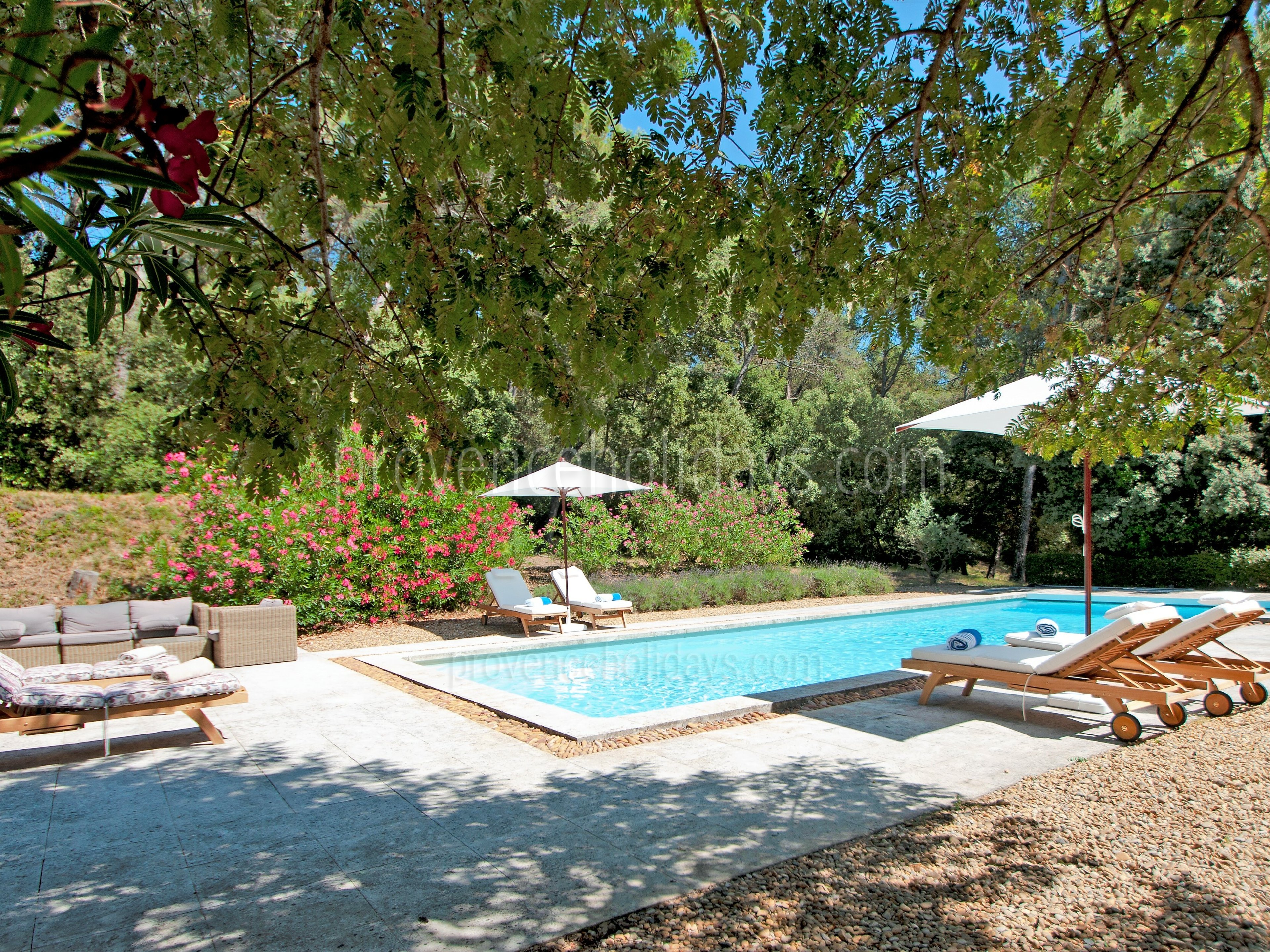 13 - Le Mas des Roses: Villa: Pool