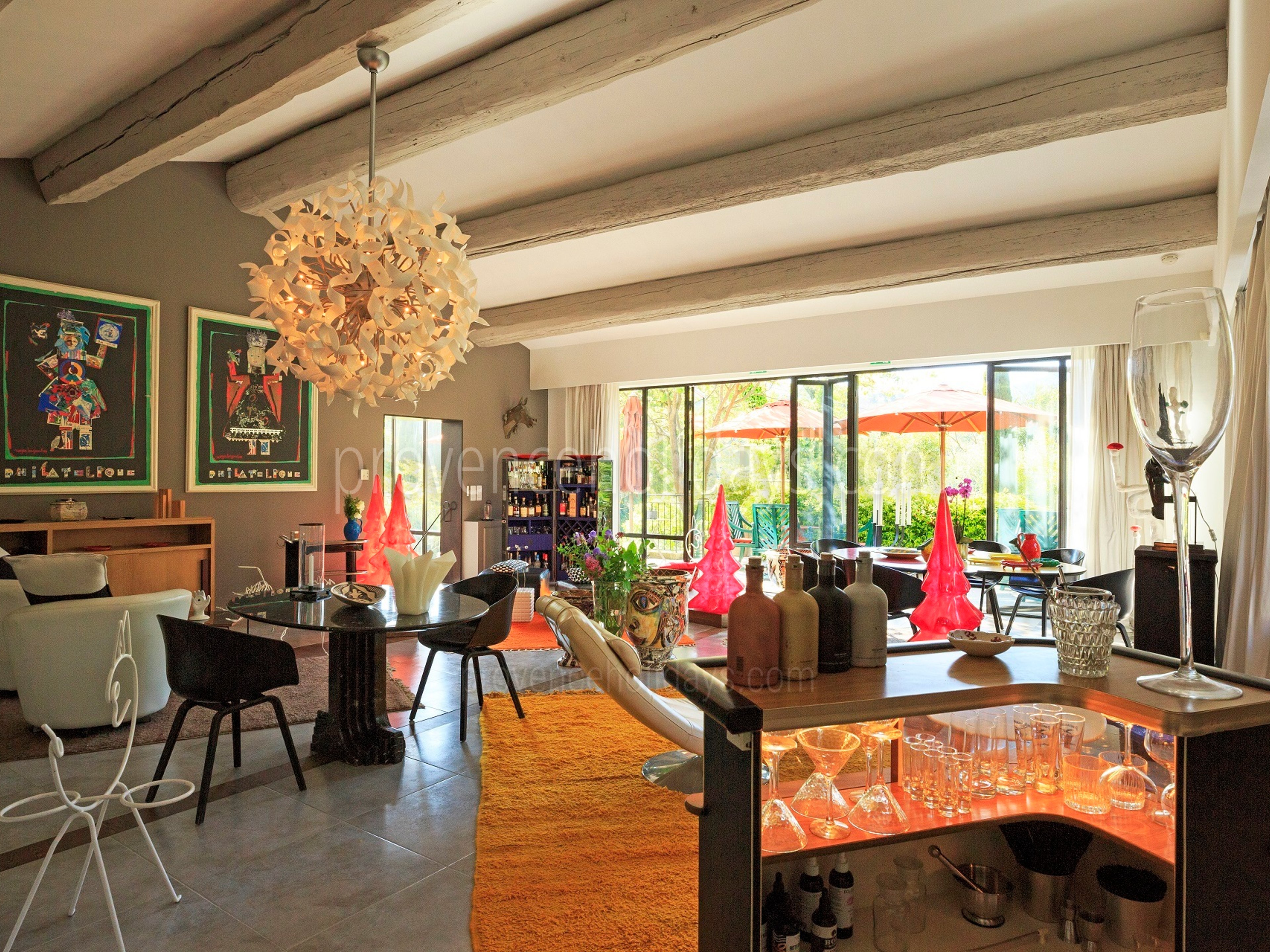 28 - Mas de l\'Artiste: Villa: Interior
