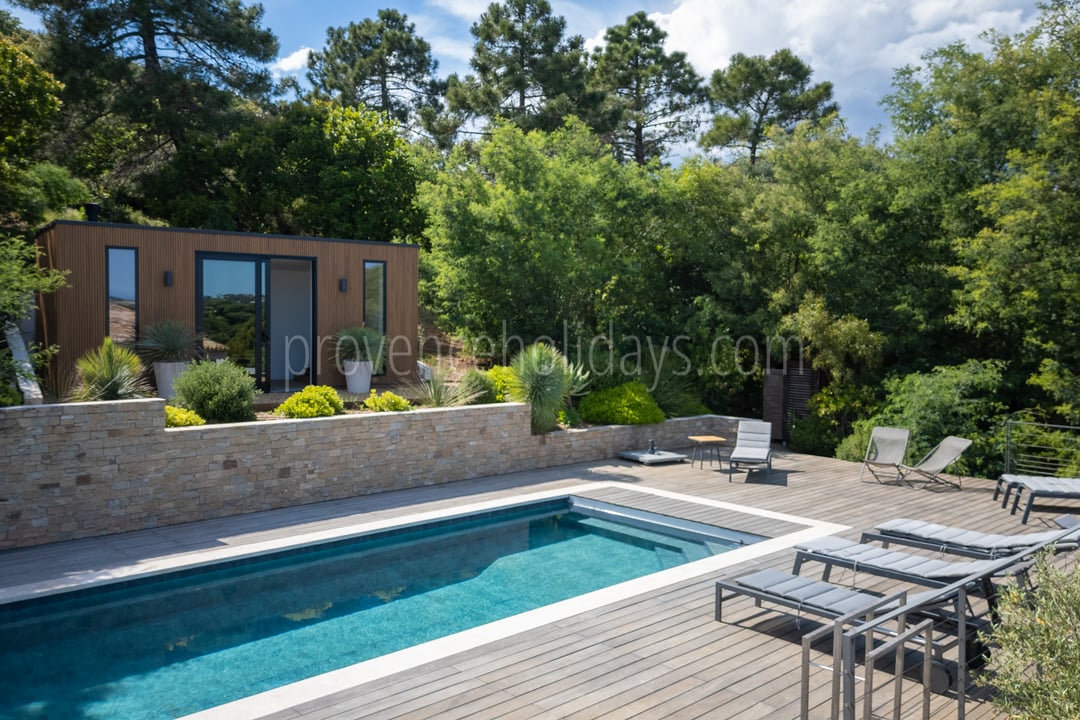 Privatsphäre, Komfort und spektakulärer Blick auf den Golf von Saint-Tropez