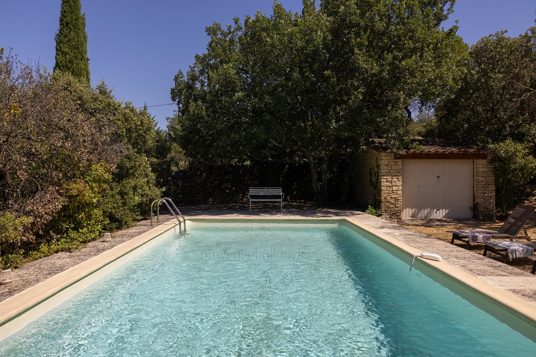 12 - Mas des Chênes Blancs: Villa: Pool