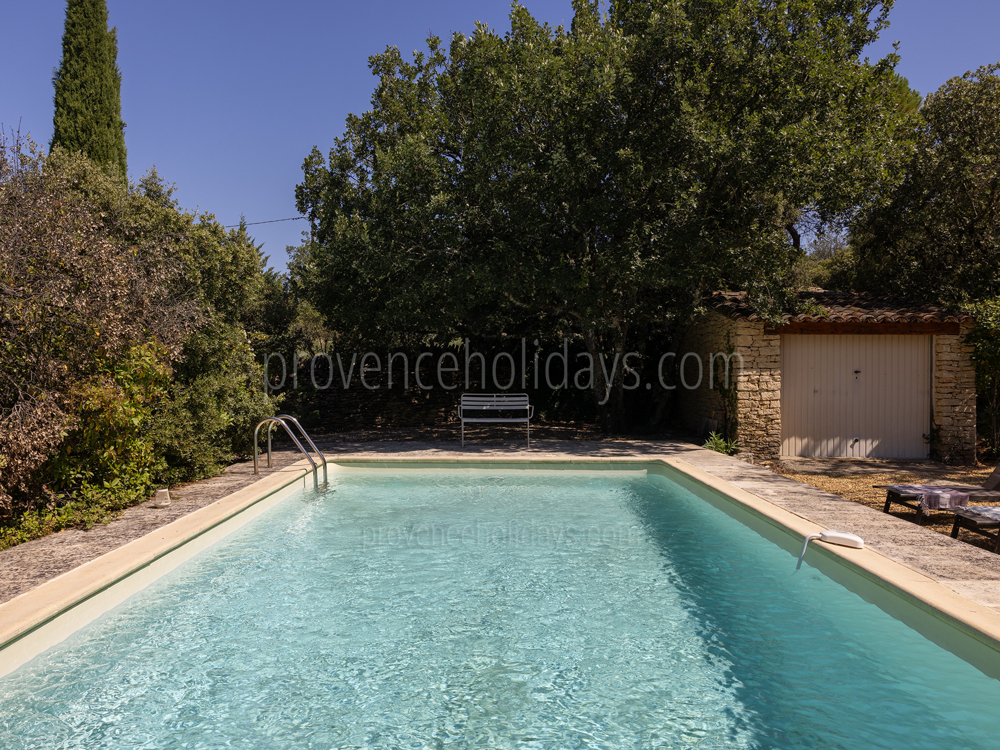 13 - Mas des Chênes Blancs: Villa: Pool