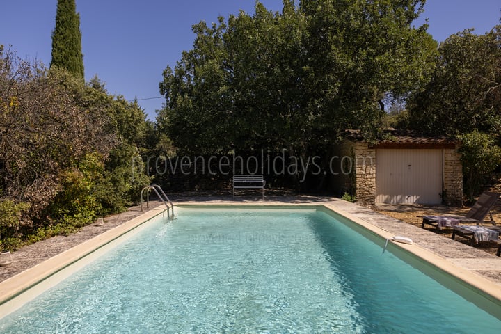 13 - Mas des Chênes Blancs: Villa: Pool