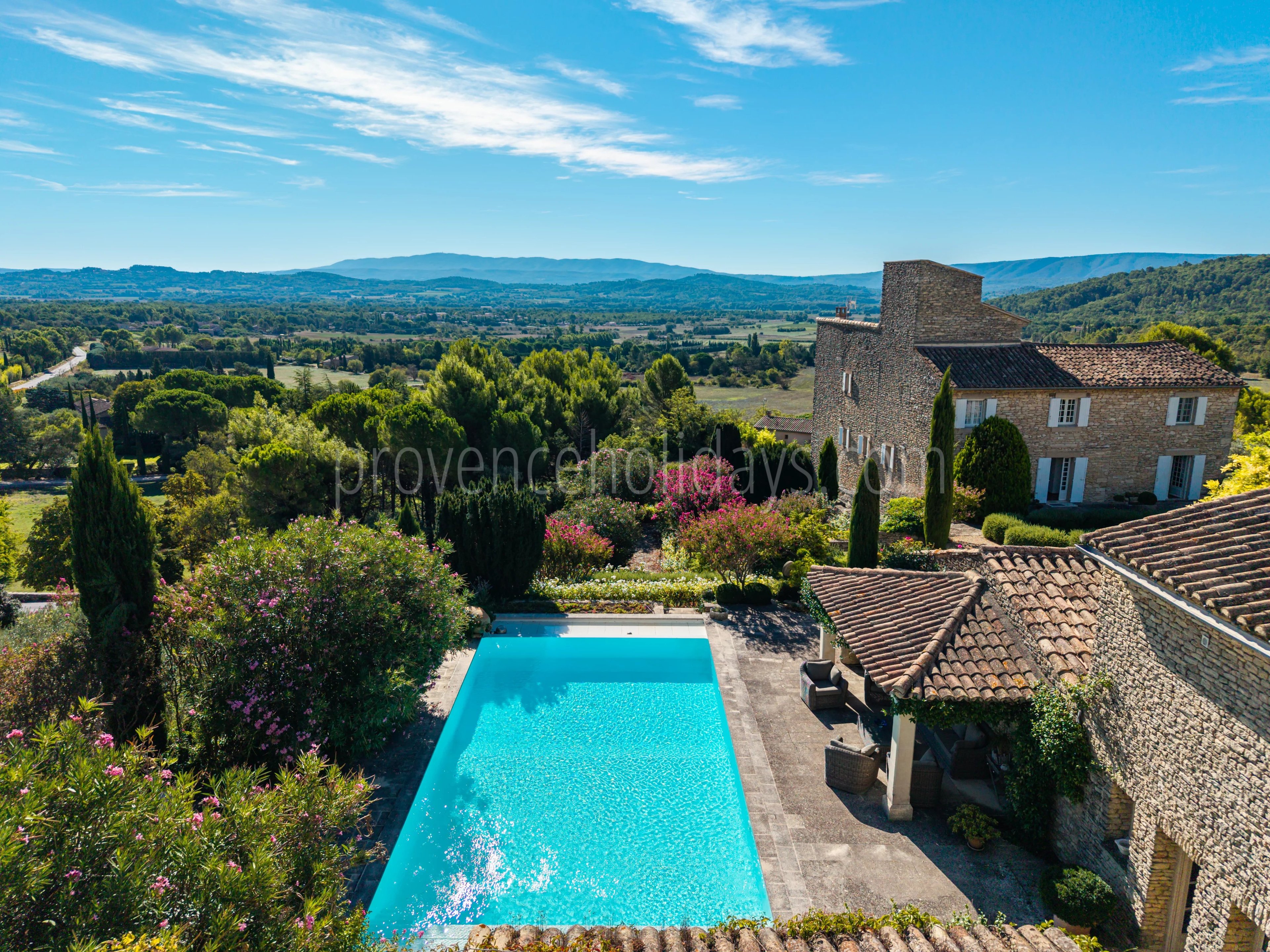 7 - Character mas in Gordes: Villa: Pool