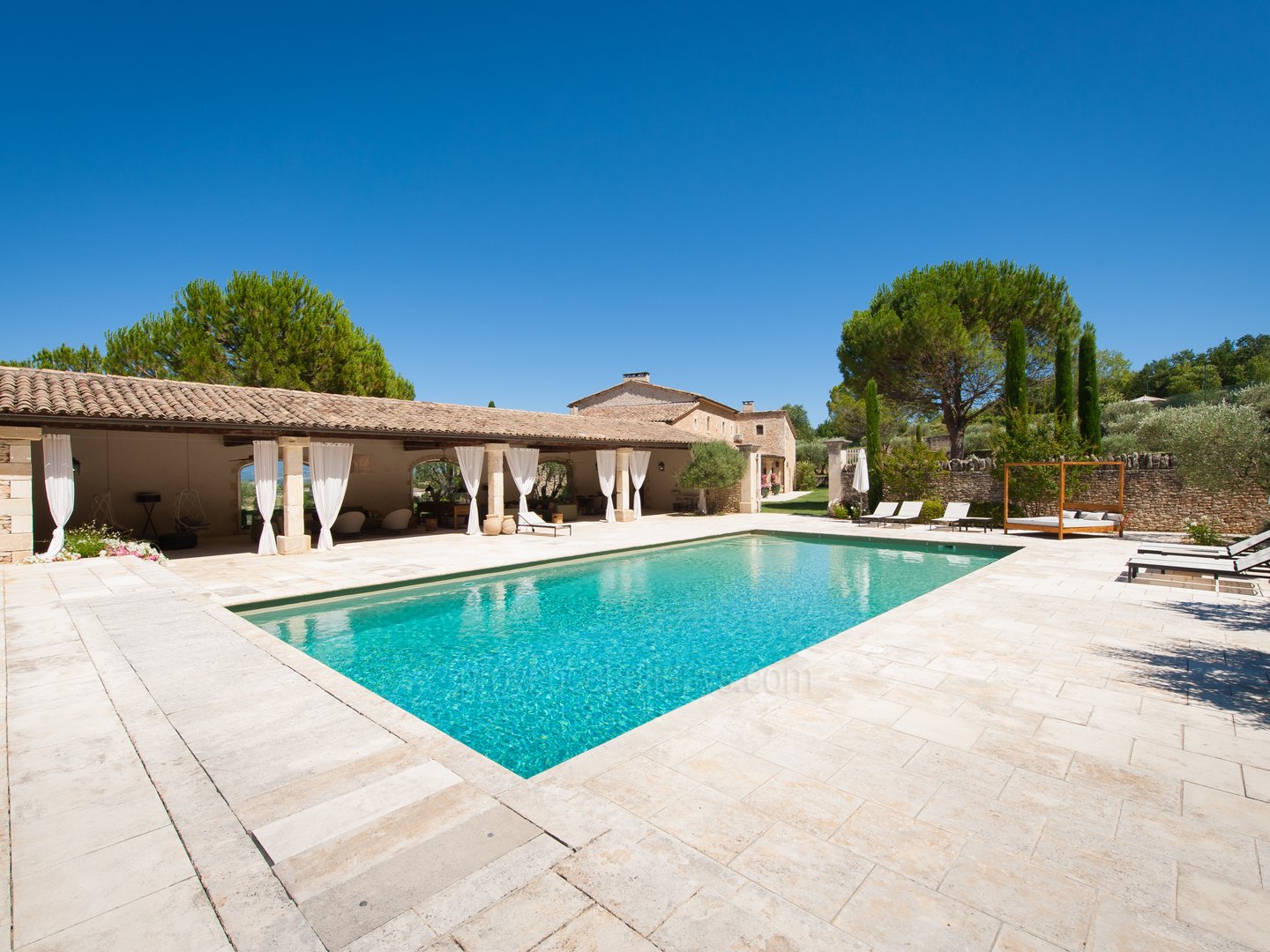 40 - Le Mas de Goult (24): Villa: Pool