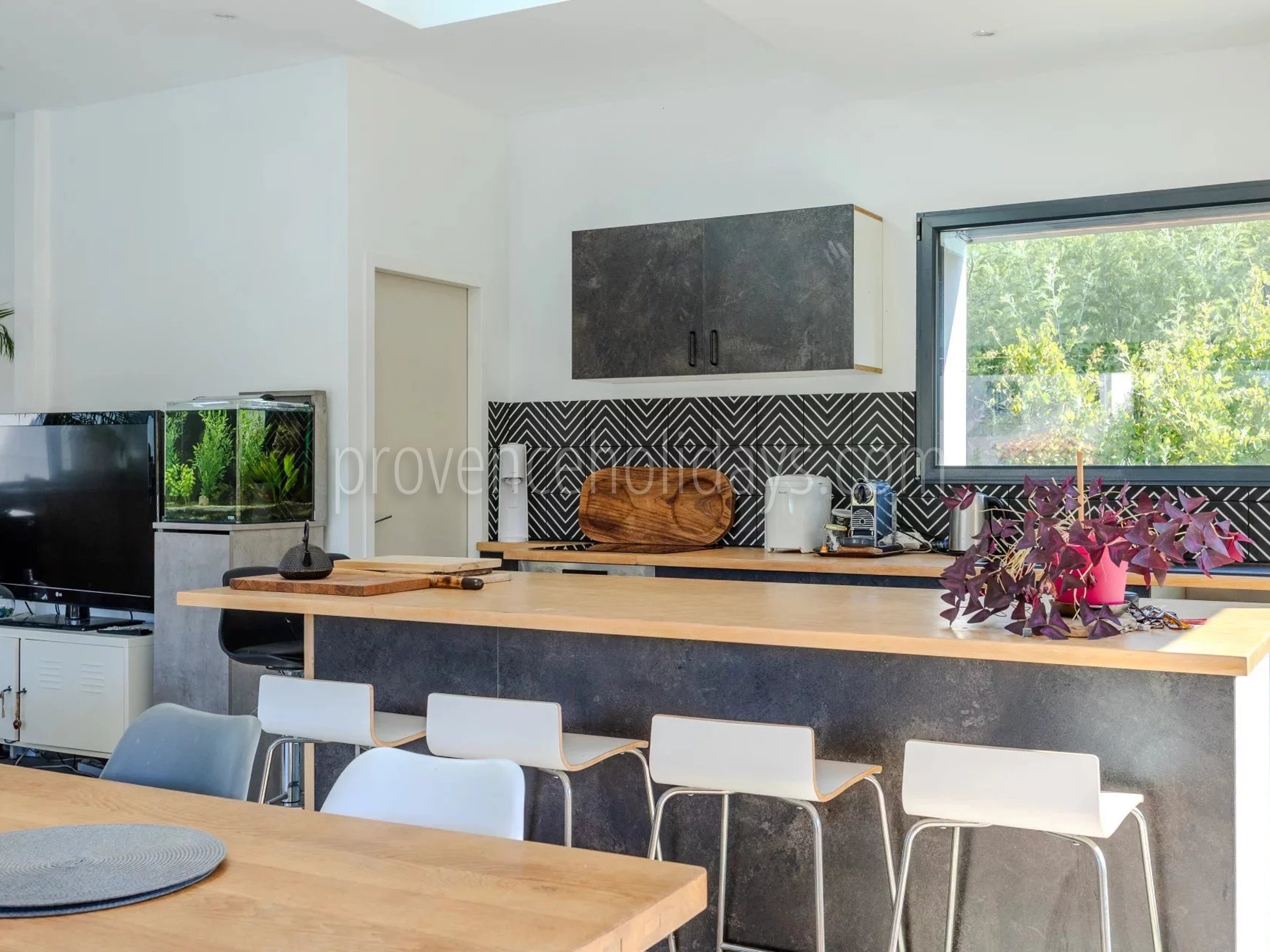 22 - Maison contemporaine à Grimaud: Villa: Interior