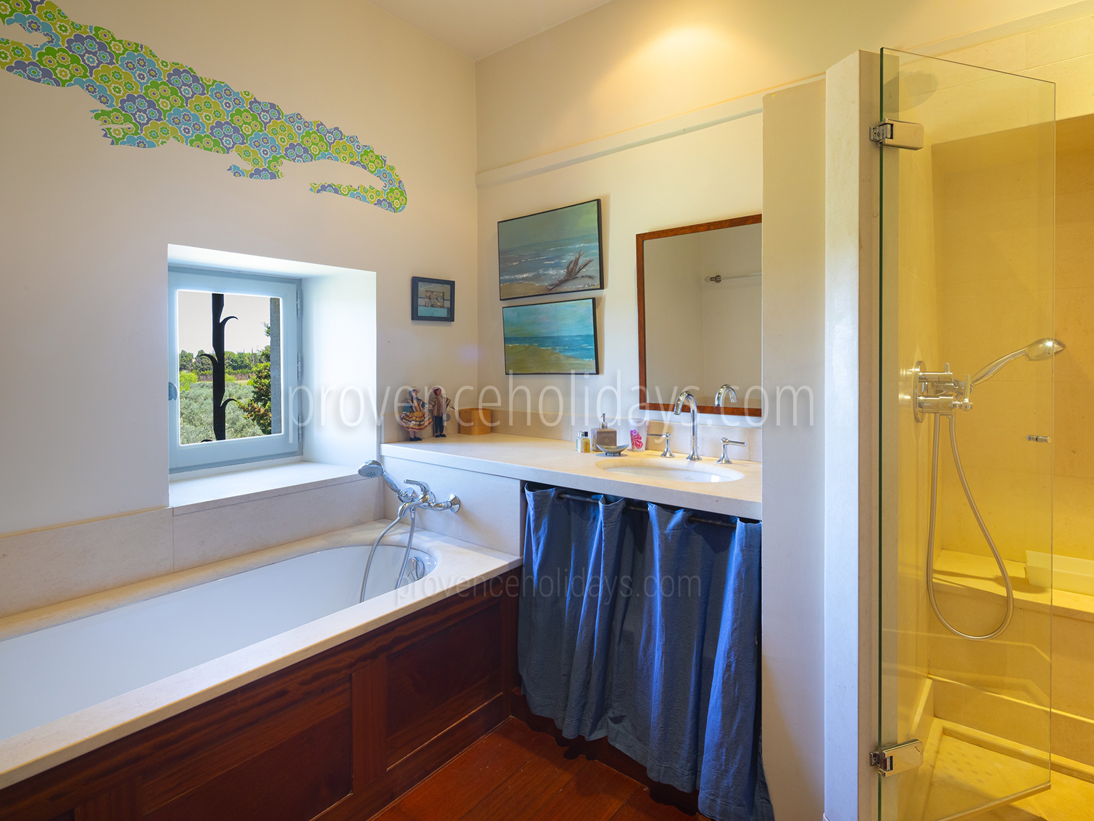 79 - Mas de St Roch: Villa: Bathroom