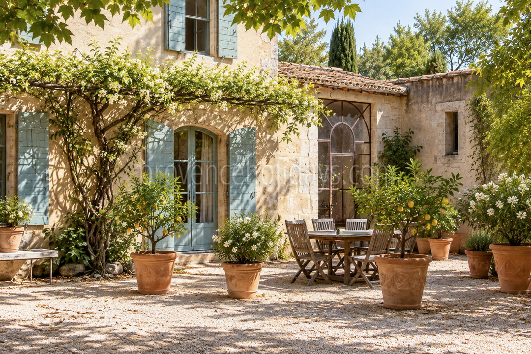 12 - Authentic farmhouse in Saint-Rémy-de-Provence: Villa: Exterior