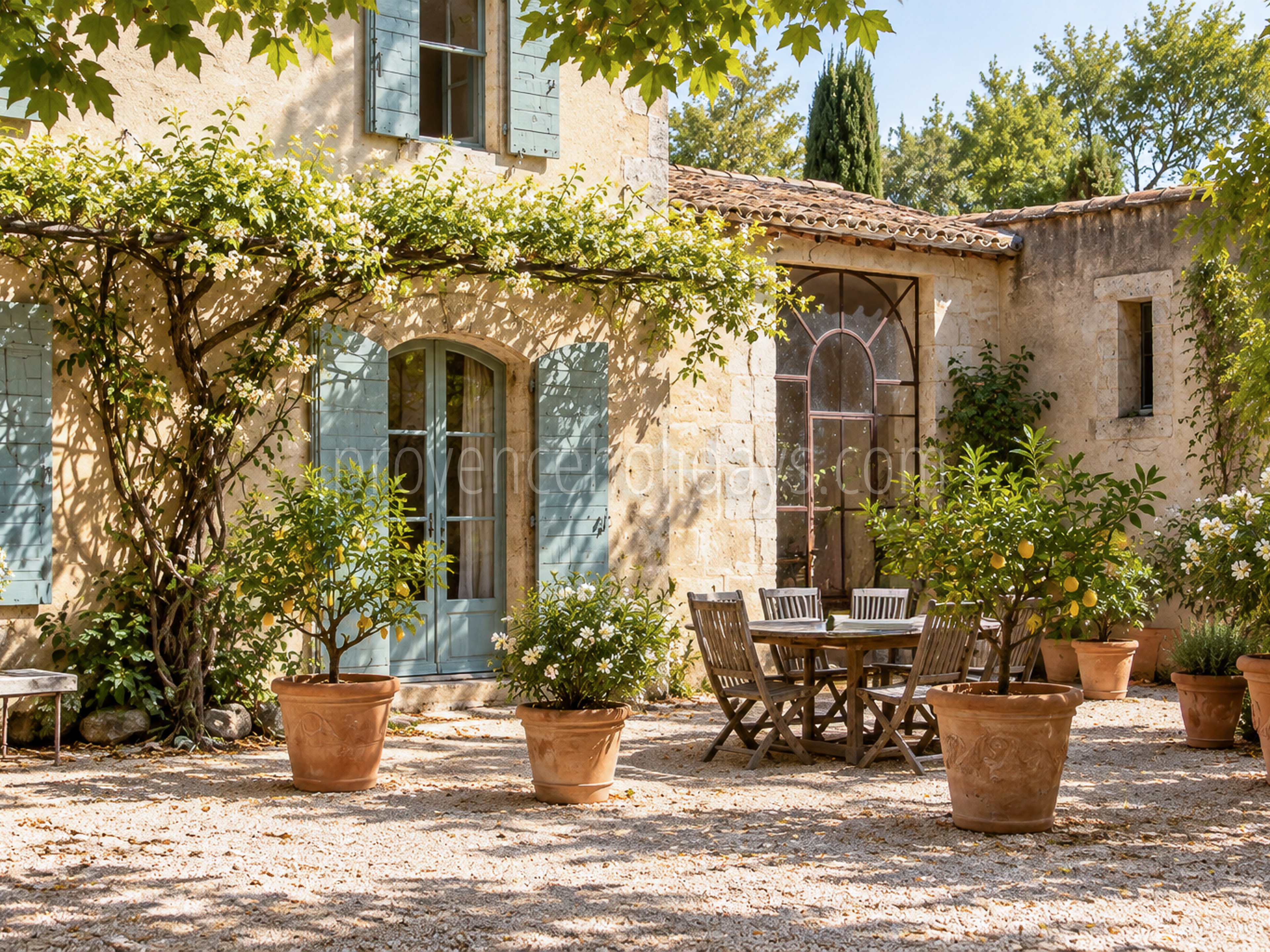 12 - Authentic farmhouse in Saint-Rémy-de-Provence: Villa: Exterior