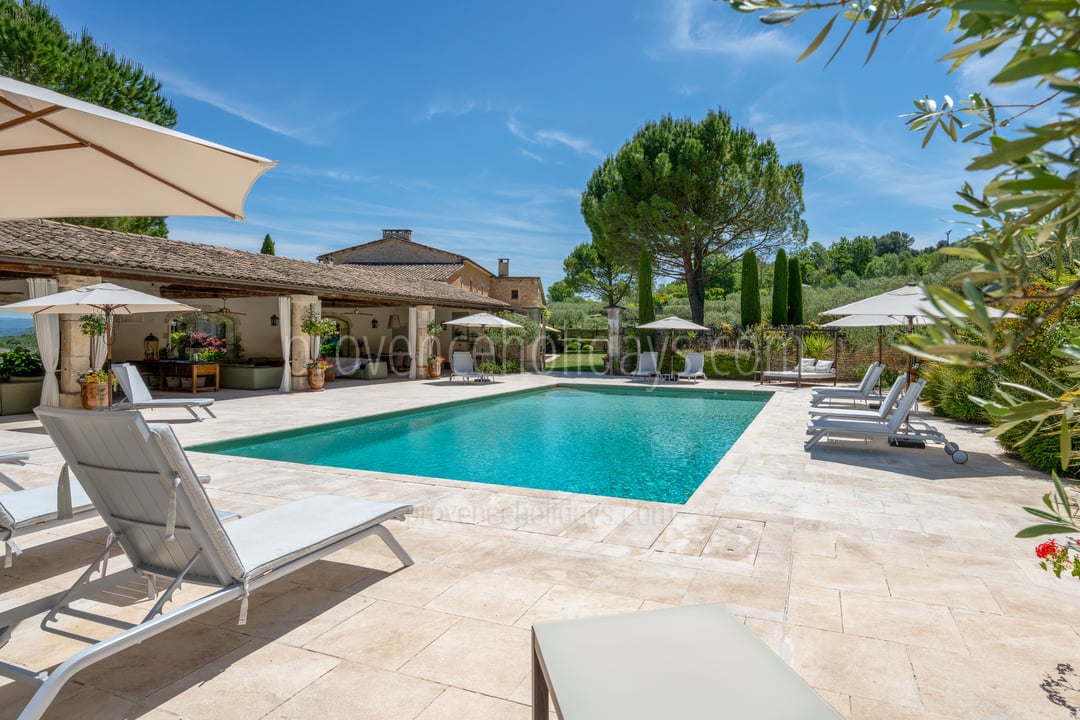 12 - Le Mas de Goult (24): Villa: Pool