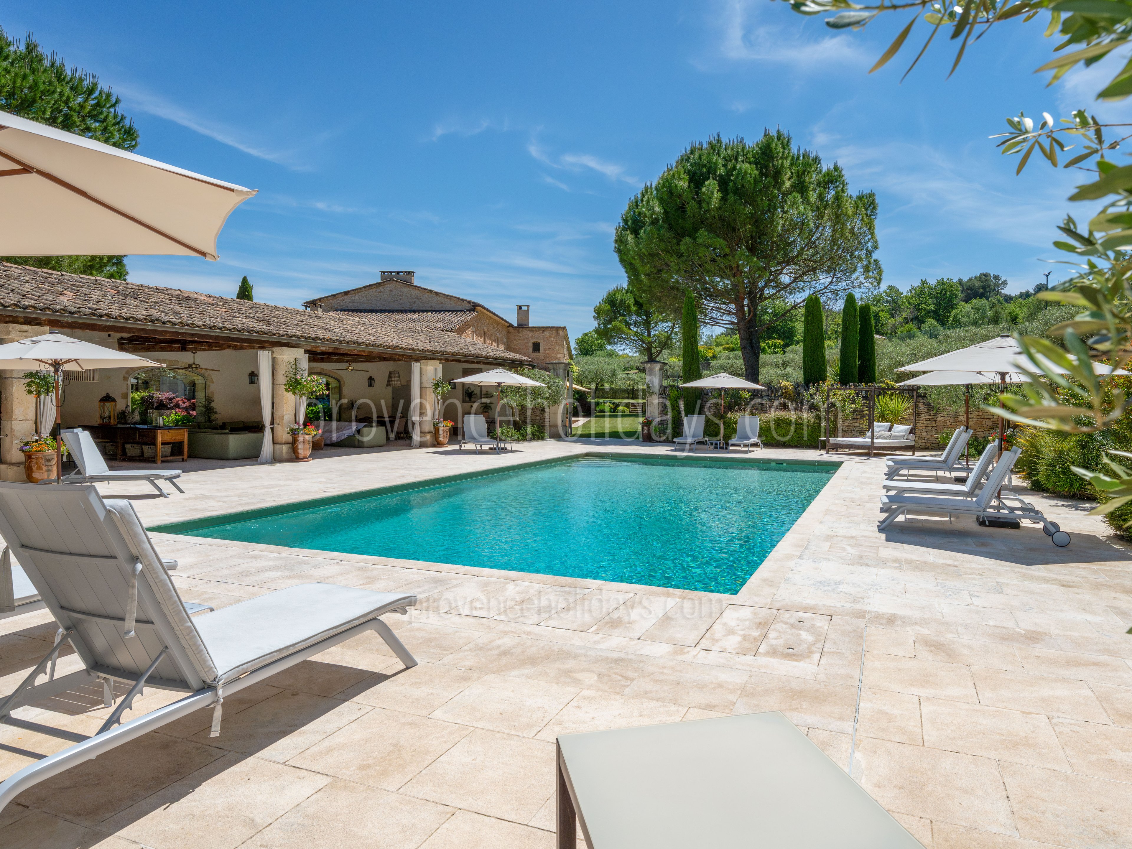 12 - Le Mas de Goult (24): Villa: Pool