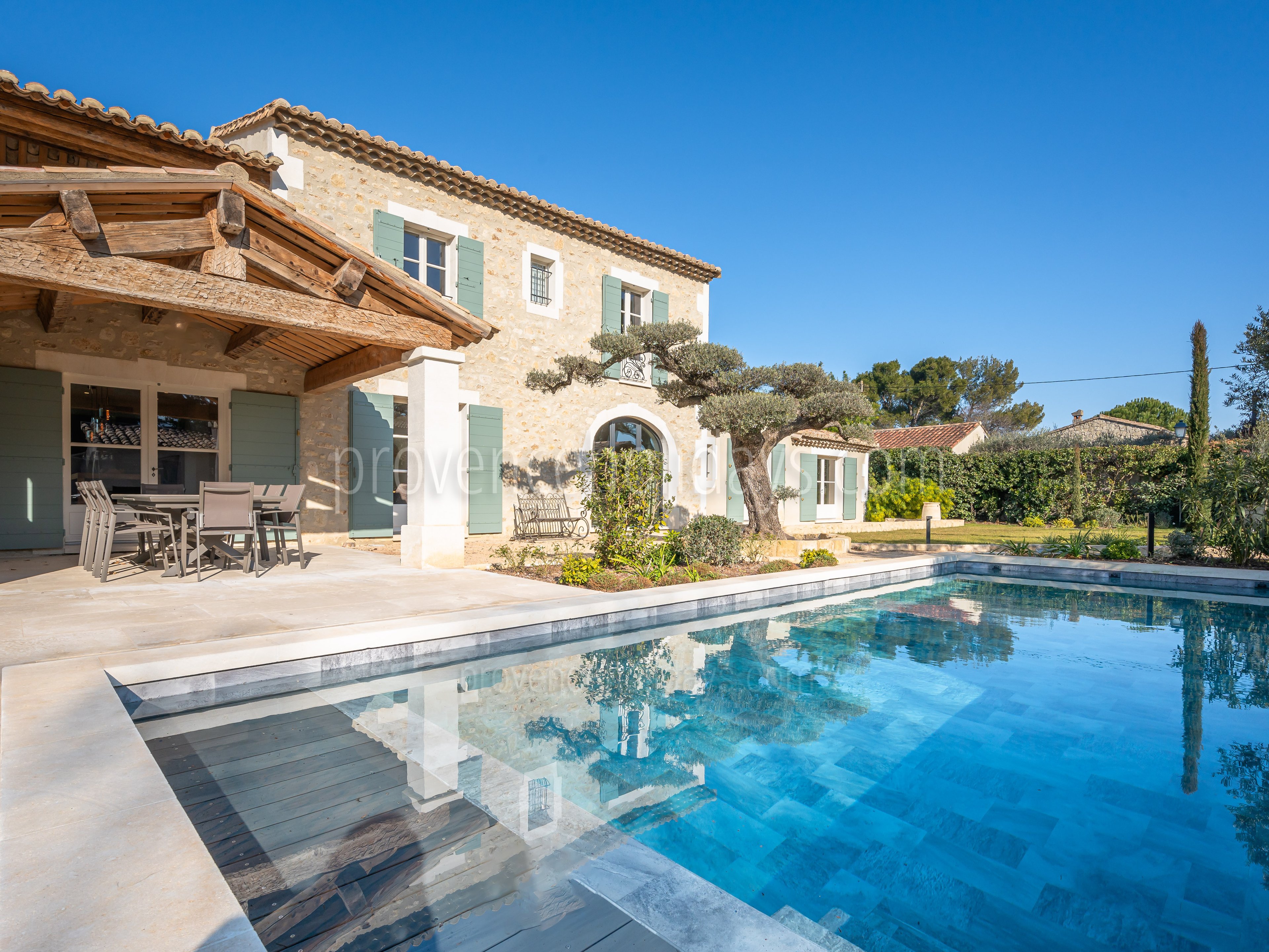 37 - Mas Lucie: Villa: Pool